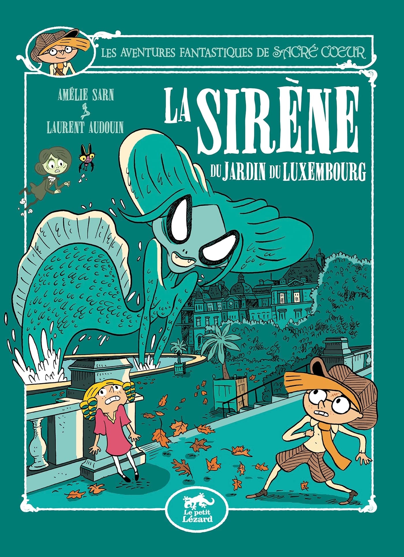 La sirène du jardin du Luxembourg