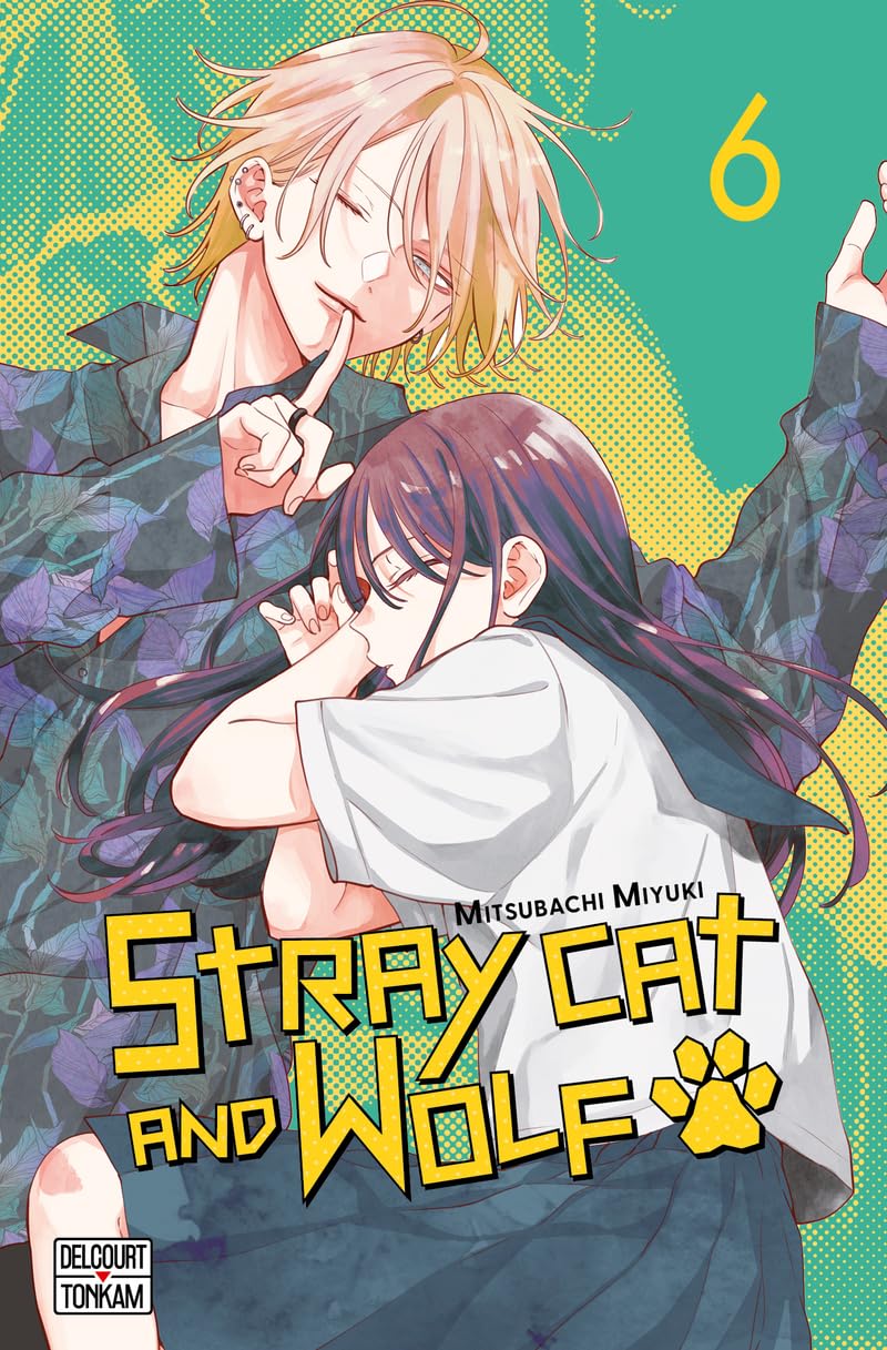 Stray cat and wolf