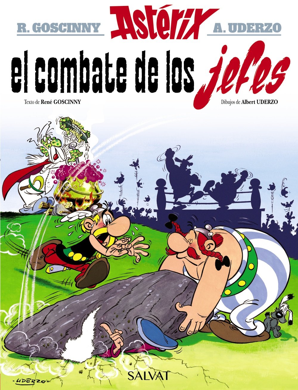 Asterix y el combate de los jefes