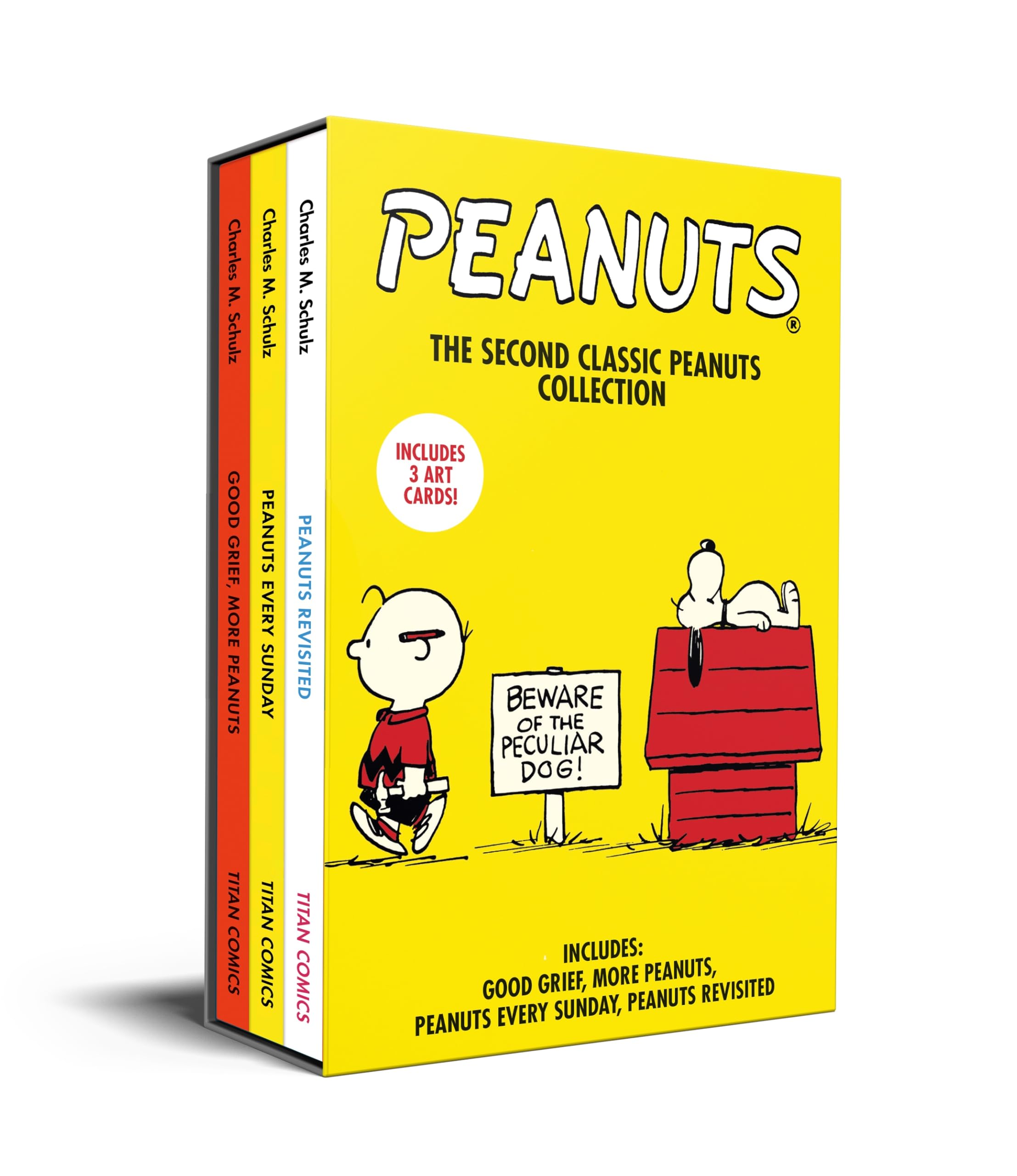 Peanuts Boxed Set the Second Classic Peanuts Collection: Peanuts Revisited / Peanuts Every Sunday / Good Grief More Peanuts