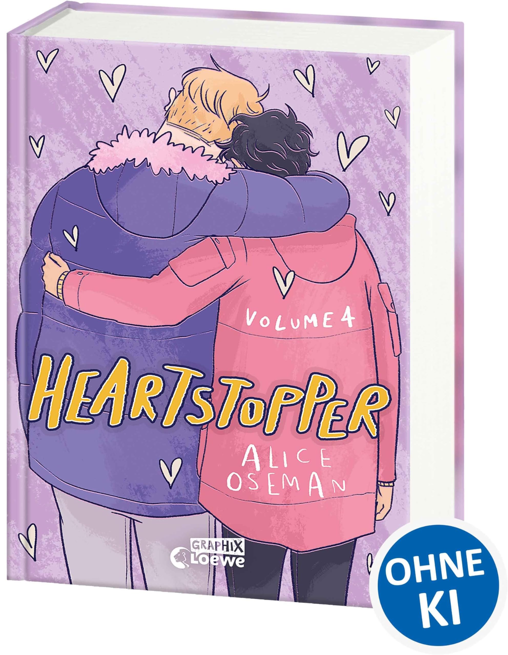 Heartstopper Volume 4 (deutsche Hardcover-Ausgabe): Lies, wie die schönste Liebesgeschichte des Jahres weitergeht - Die Comicbuch-Vorlage zur erfolgreichen Netflix-Serie von Alice Oseman