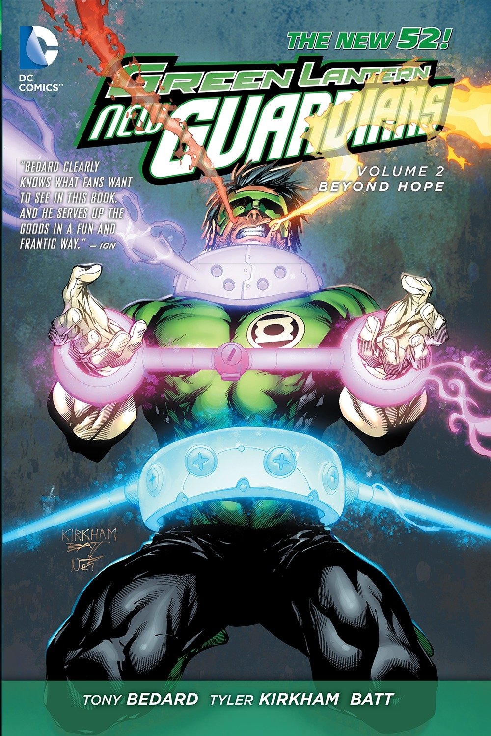 Green Lantern: New Guardians Vol. 2: Beyond Hope (The New 52)
