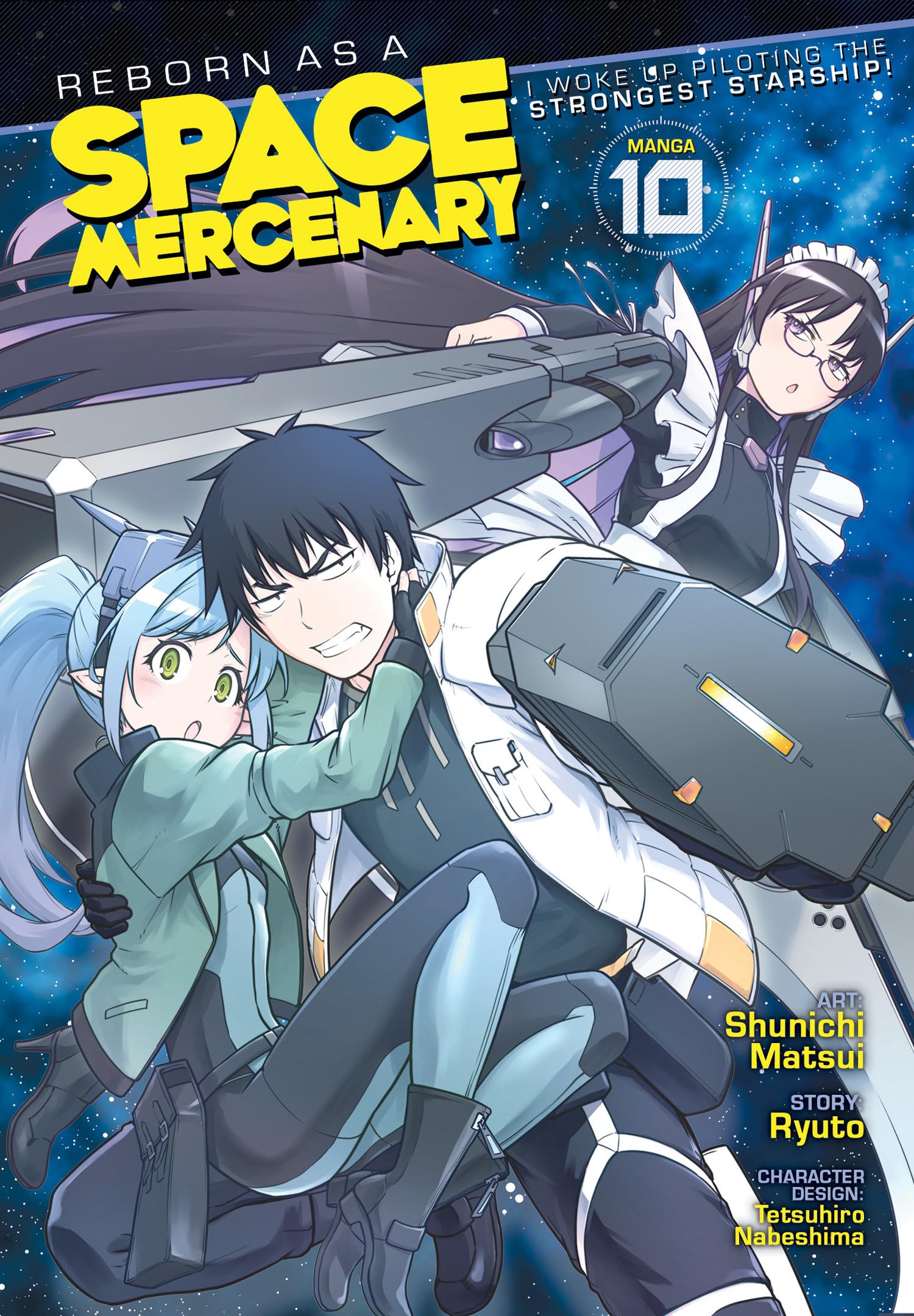 Reborn as a Space Mercenary: I Woke Up Piloting the Strongest Starship! (édition anglaise)