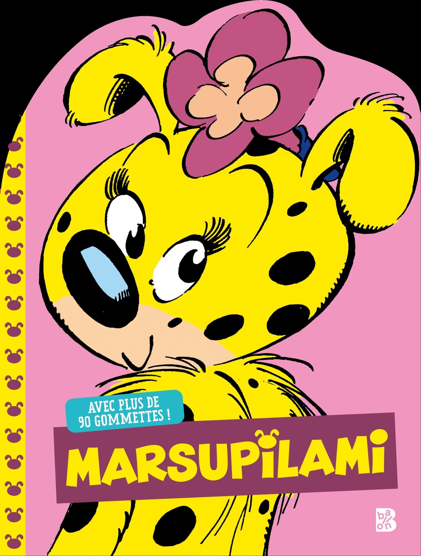 Mes premières gommettes - Marsupilami (rose)