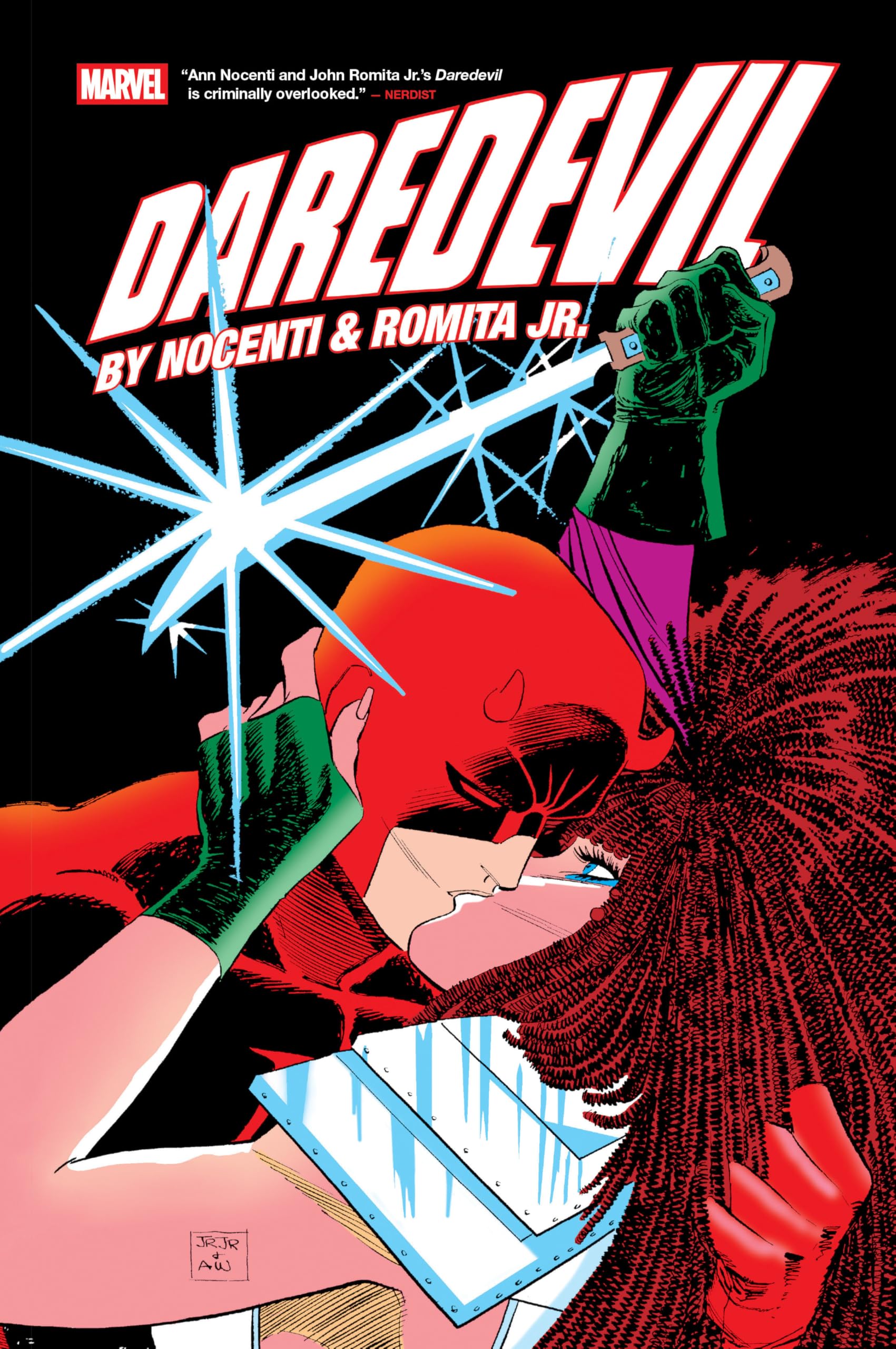 DAREDEVIL BY NOCENTI & ROMITA JR. OMNIBUS VOL. 1 JOHN ROMITA JR. COVER
