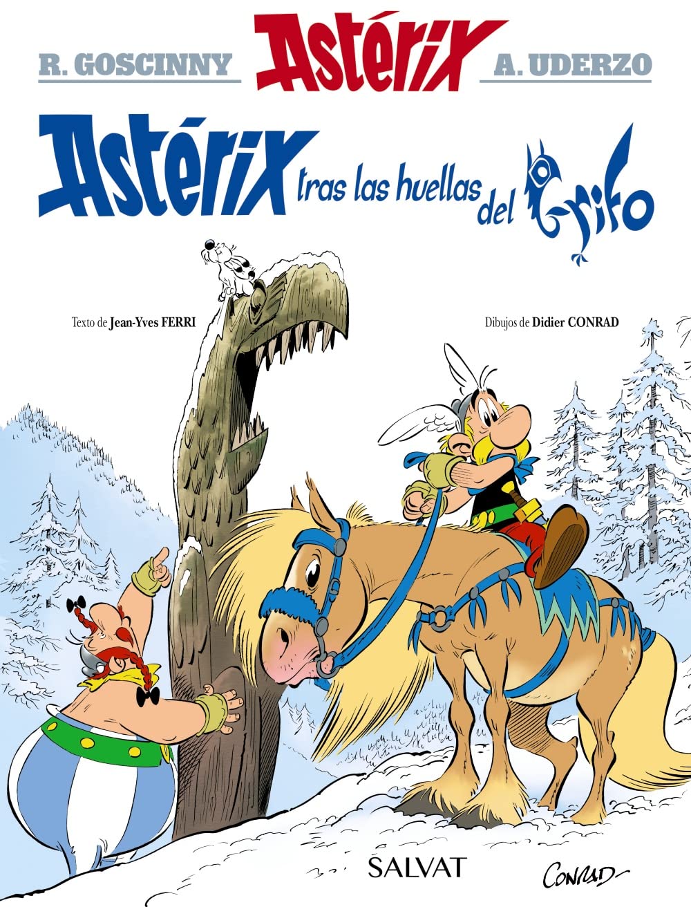 Asterix tras las huellas del grifo