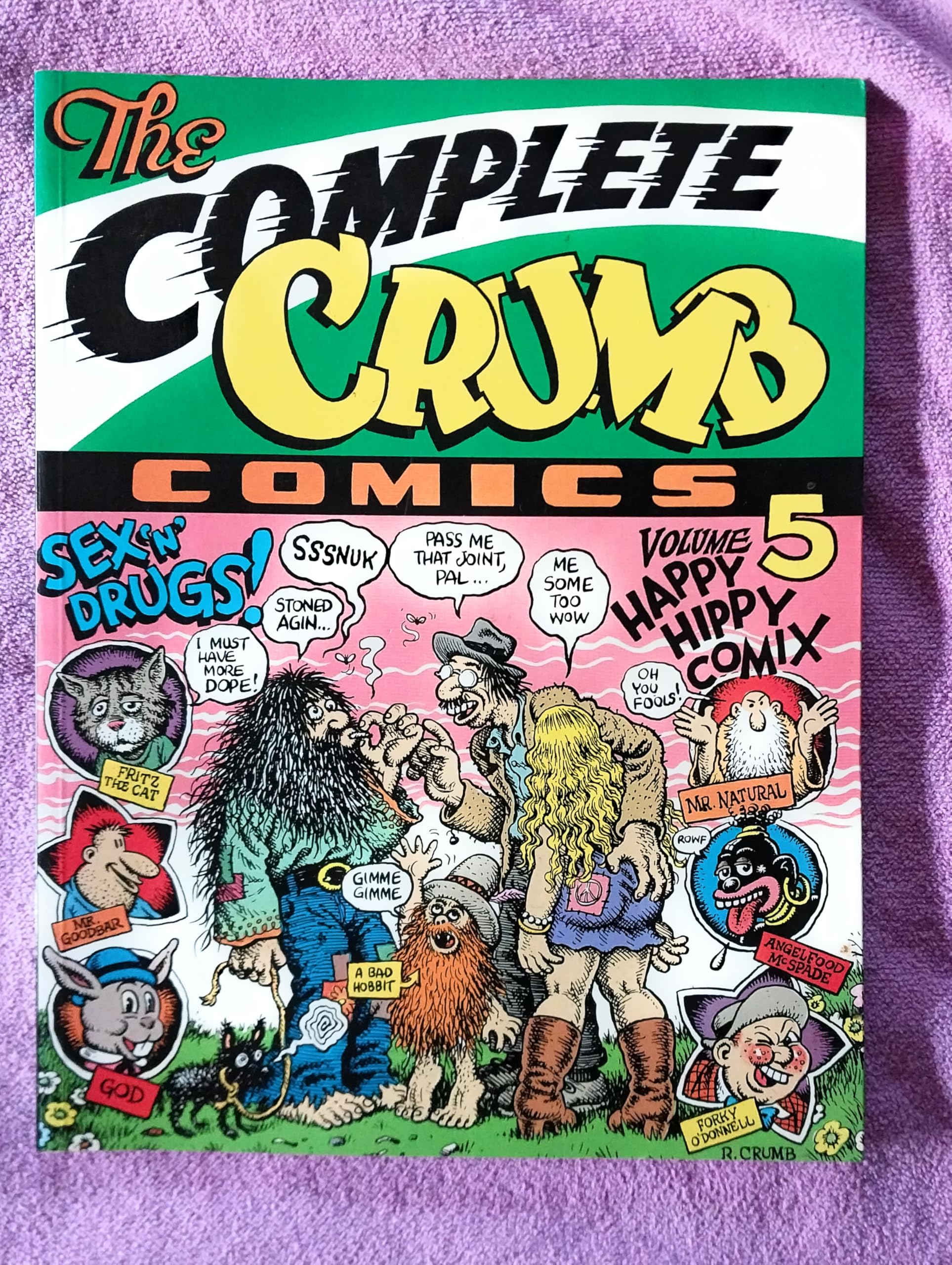 The Complete Crumb Comics vol. 5 : Happy Hippy Comix