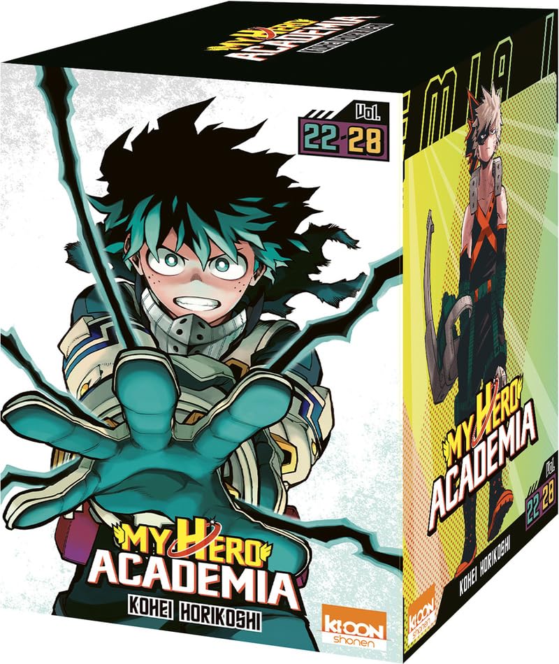Coffret intégrale My Hero Academia vol. 22 à 28