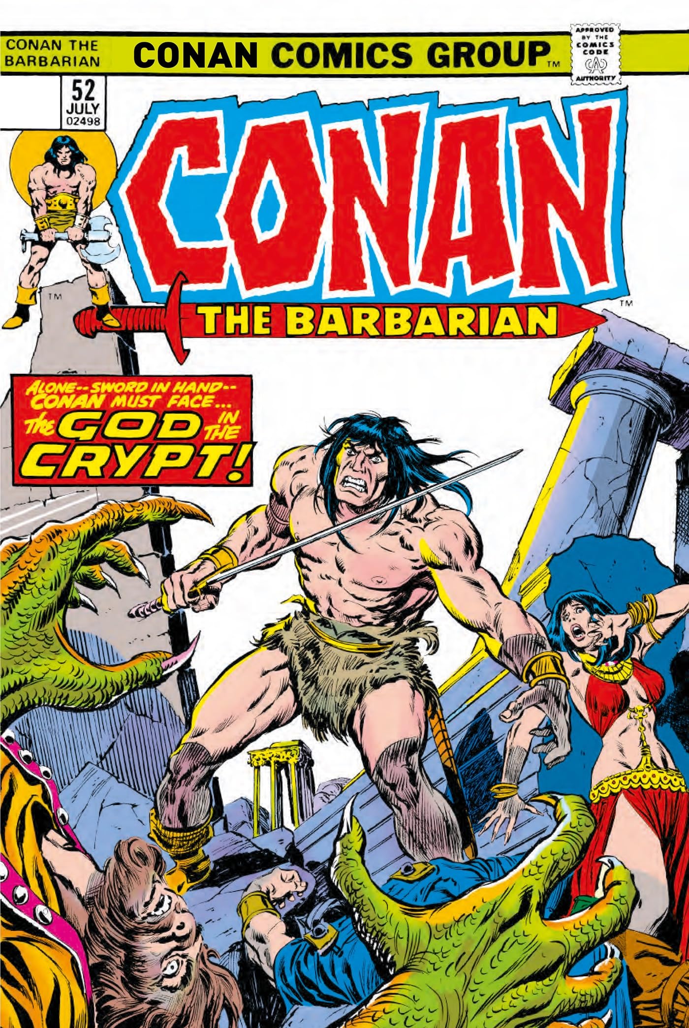 Conan the Barbarian the Original Comics Omnibus