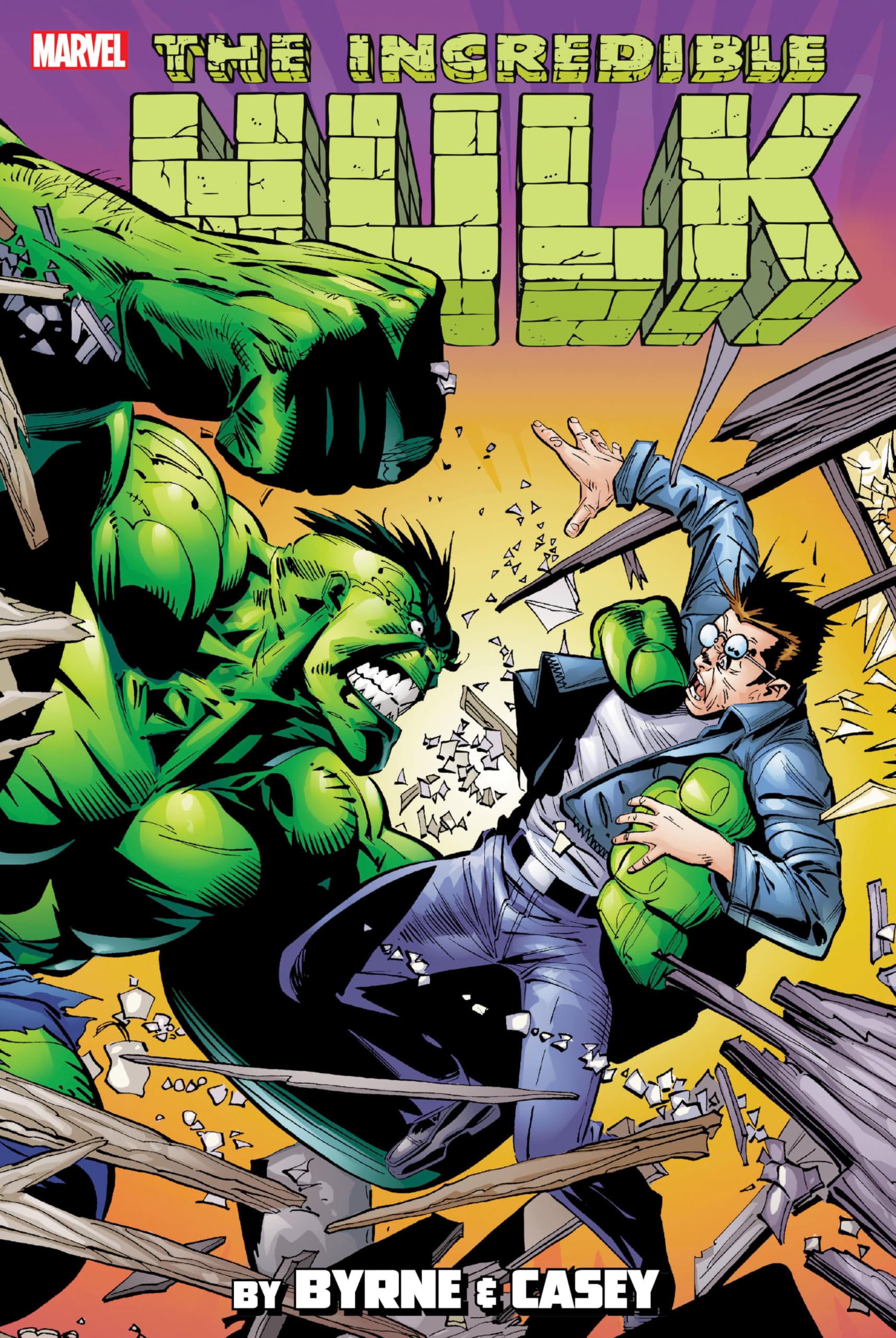 INCREDIBLE HULK BY BYRNE & CASEY OMNIBUS