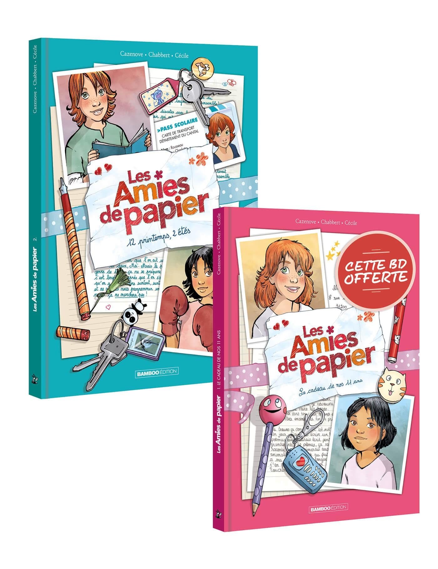 Les Amies De Papier - Les Amies De Papier - T01 + T02 - Pack Promo