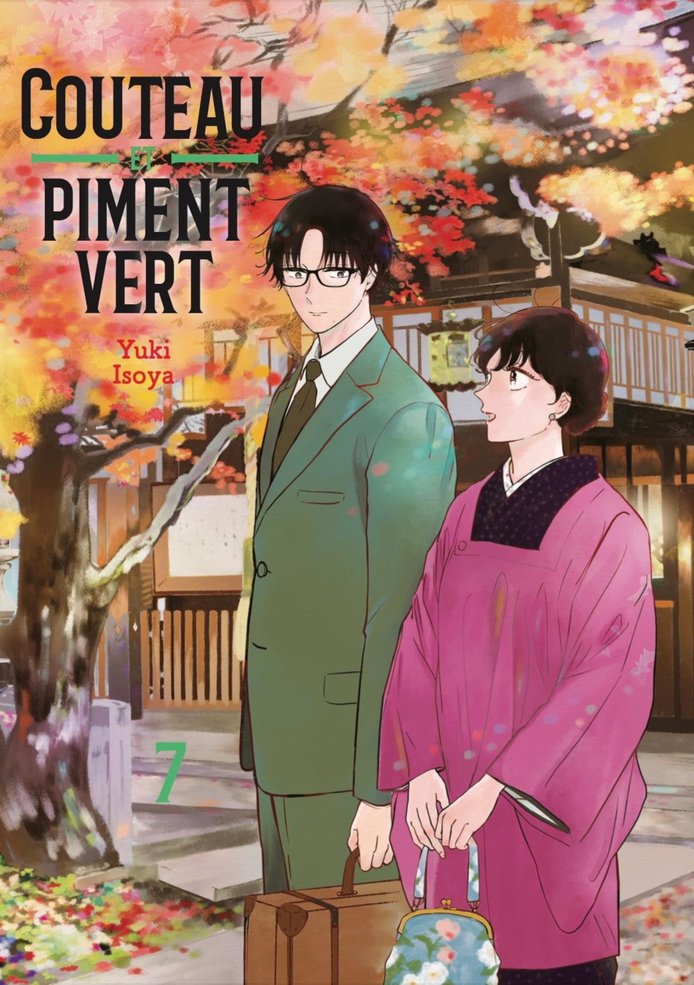 Couteau et Piment vert
