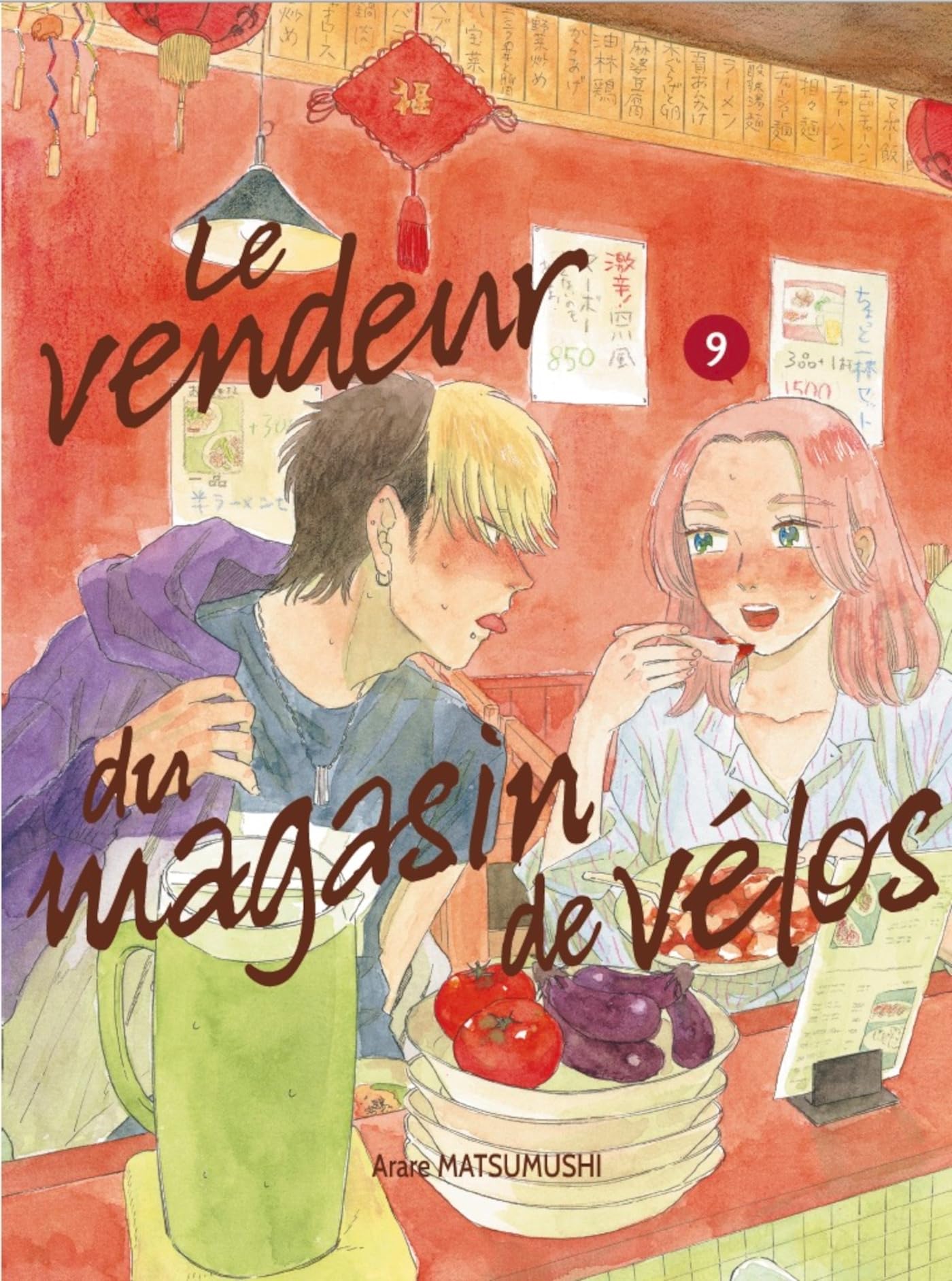 Le vendeur du magasin de vélos