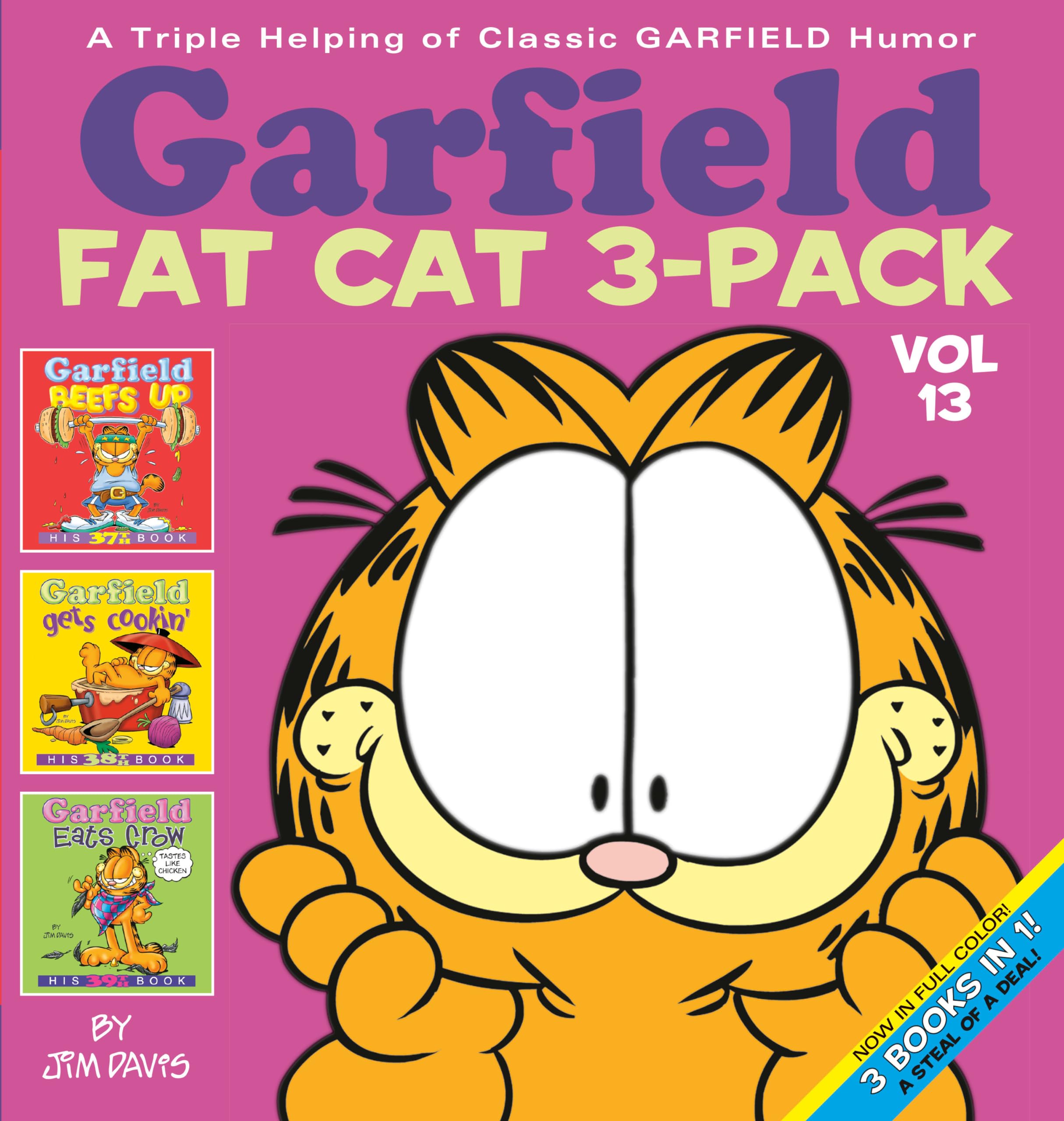 A triple helping of classic Garfield humor