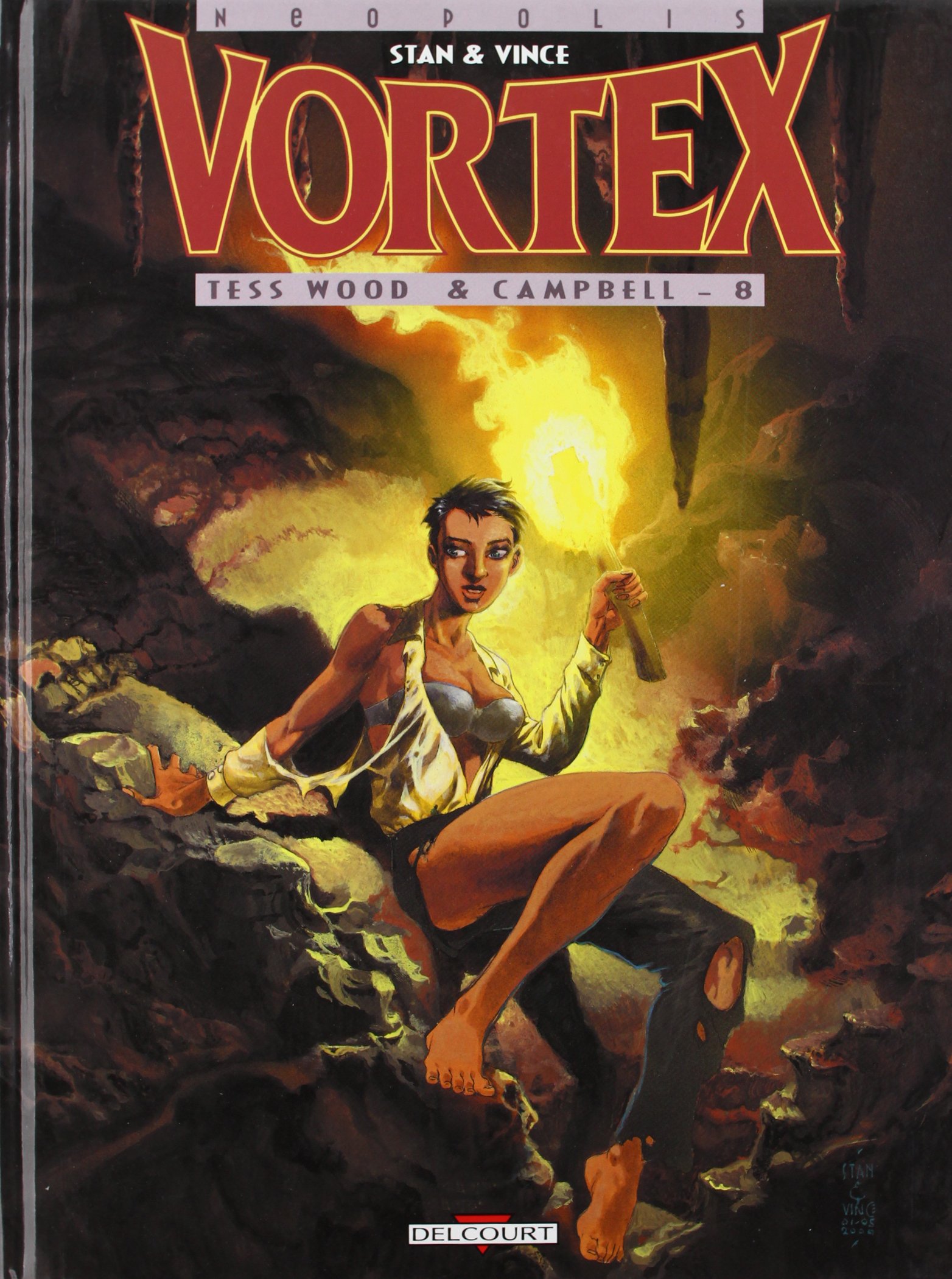 Vortex - Tess Wood, prisonnière du futur T08: Tess Wood et Campbell