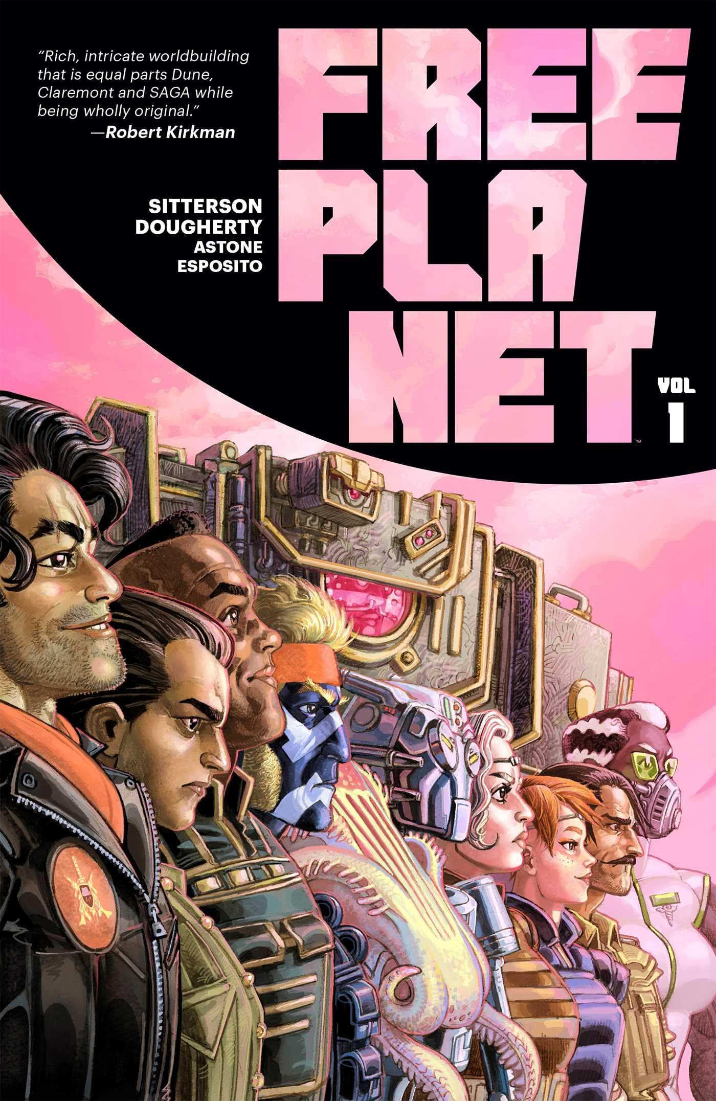 A Romantic, Geopolitical Space Opera Graphic Novel