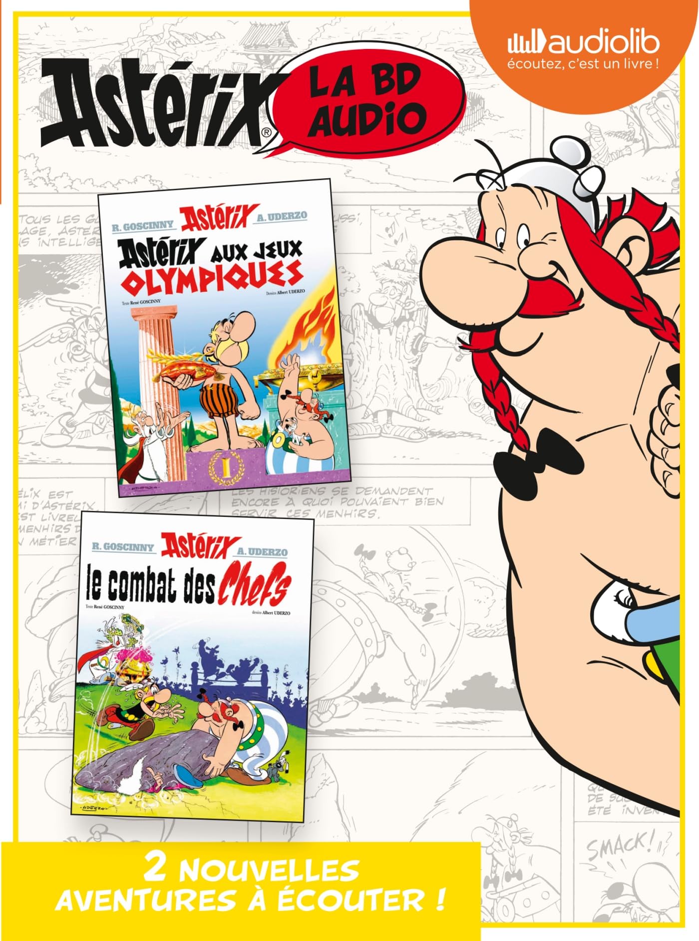 Astérix aux Jeux Olympiques/Le Combat des chefs: Livre audio 2 CD audio