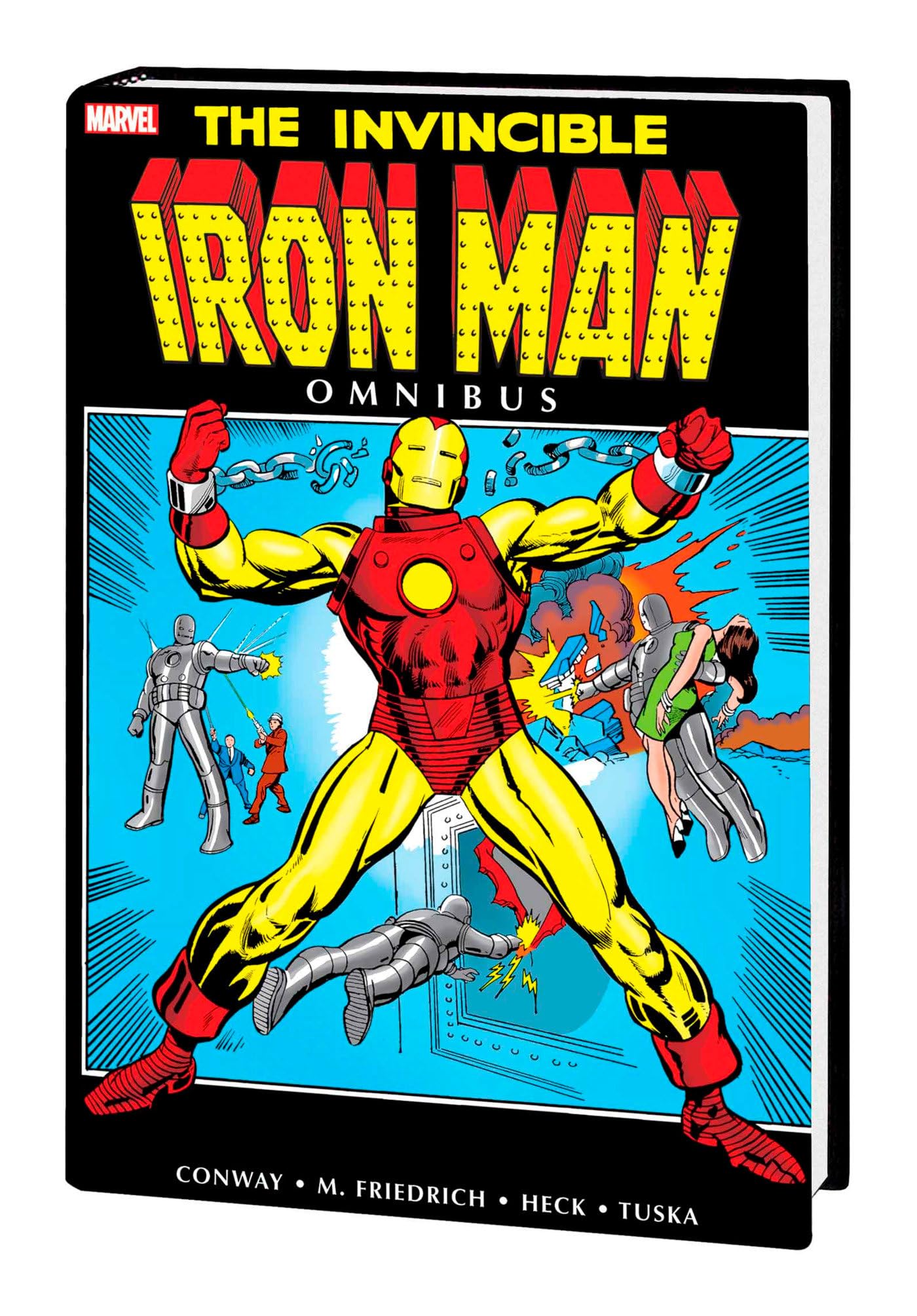 THE INVINCIBLE IRON MAN OMNIBUS VOL. 3 GIL KANE ORIGIN COVER