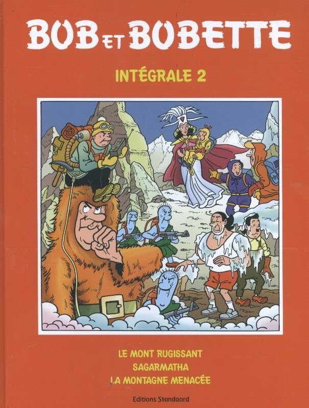 Bob et Bobette Intégrale 2: Le mont rugissant, Sagarmatha, La montagne menacée