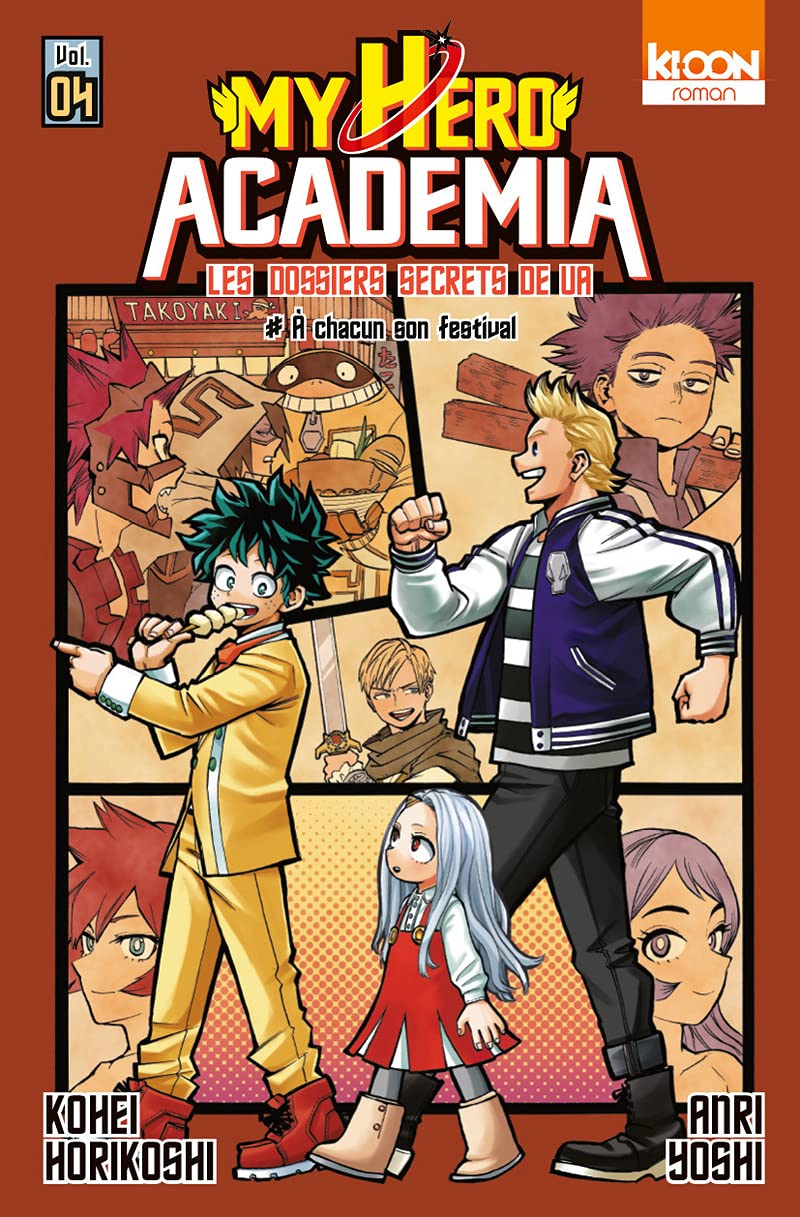 Roman My Hero Academia Les dossiers secrets de UA