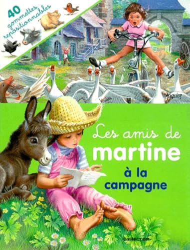 "Les amis de Martine" : à la campagne, Livres gommettes