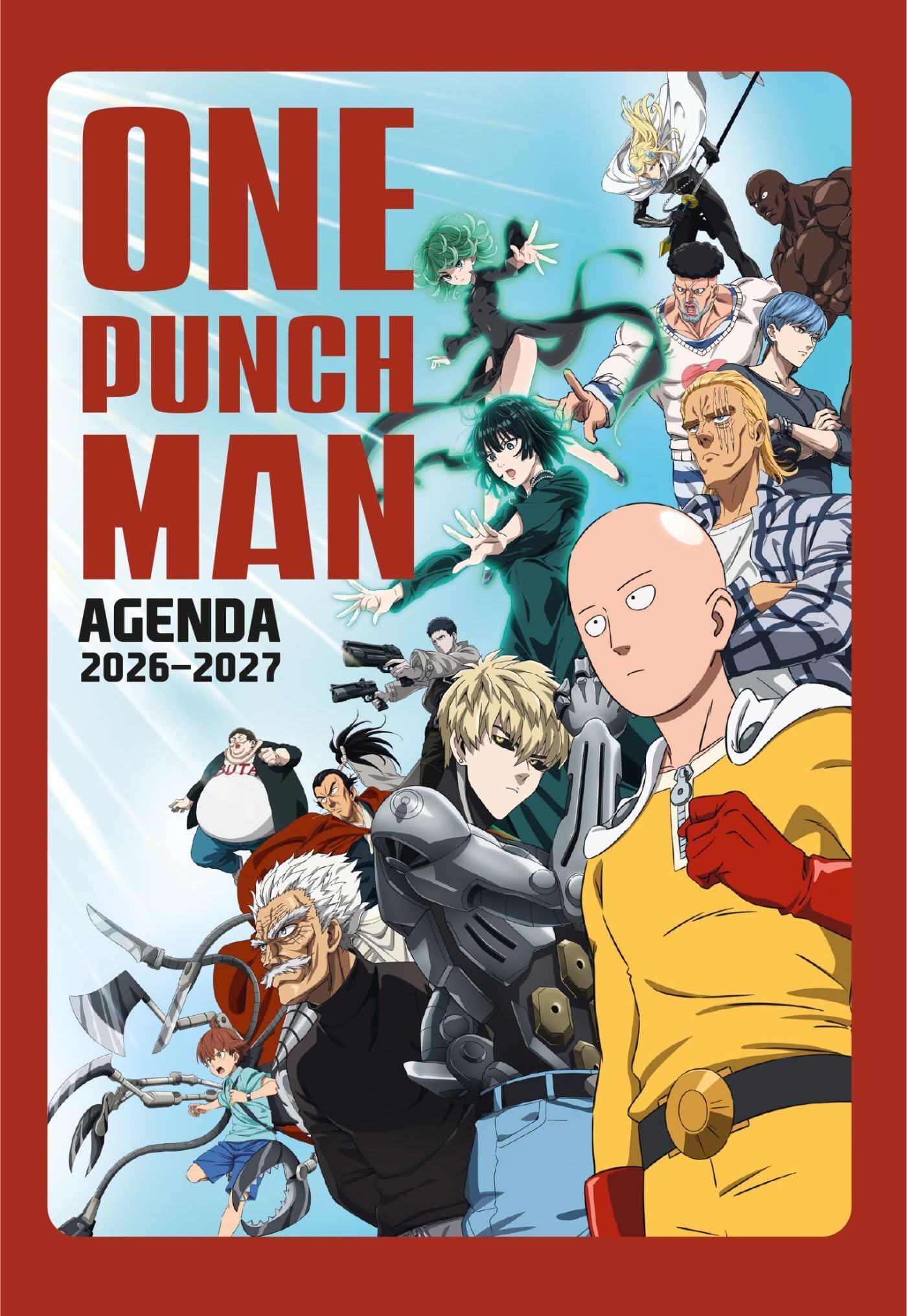 Agenda scolaire 2026-2027 One Punch Man (2026-2027)
