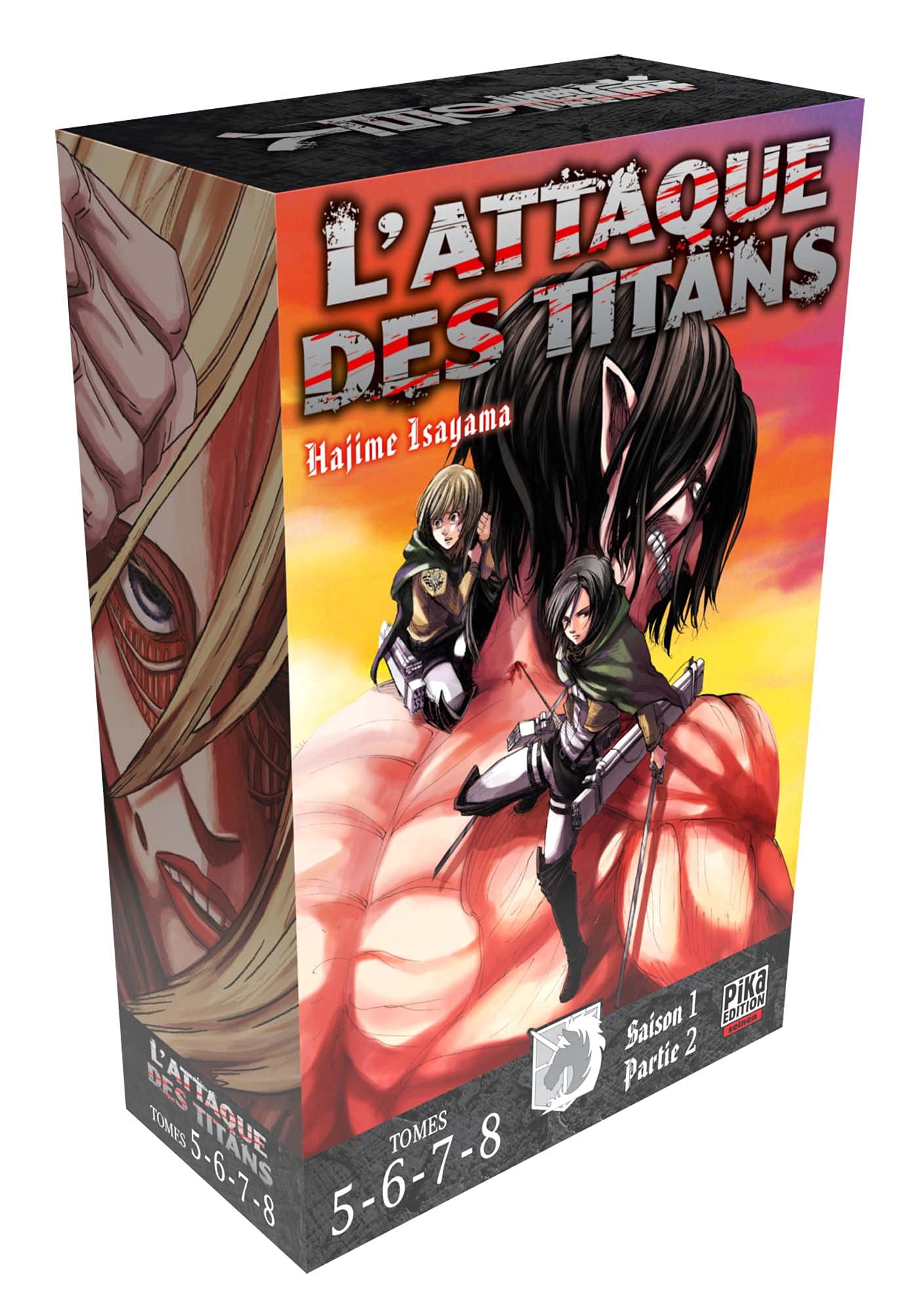 Coffret T05 à T08