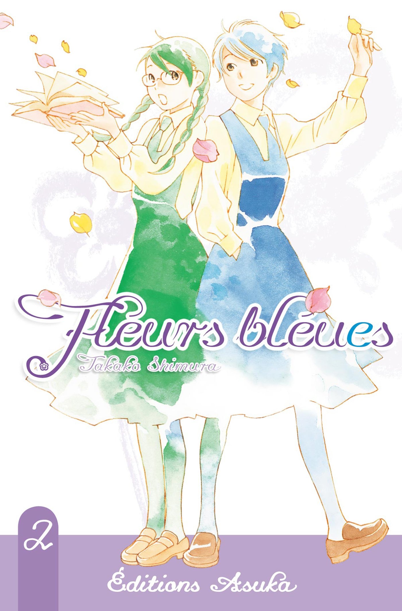 Fleurs bleues