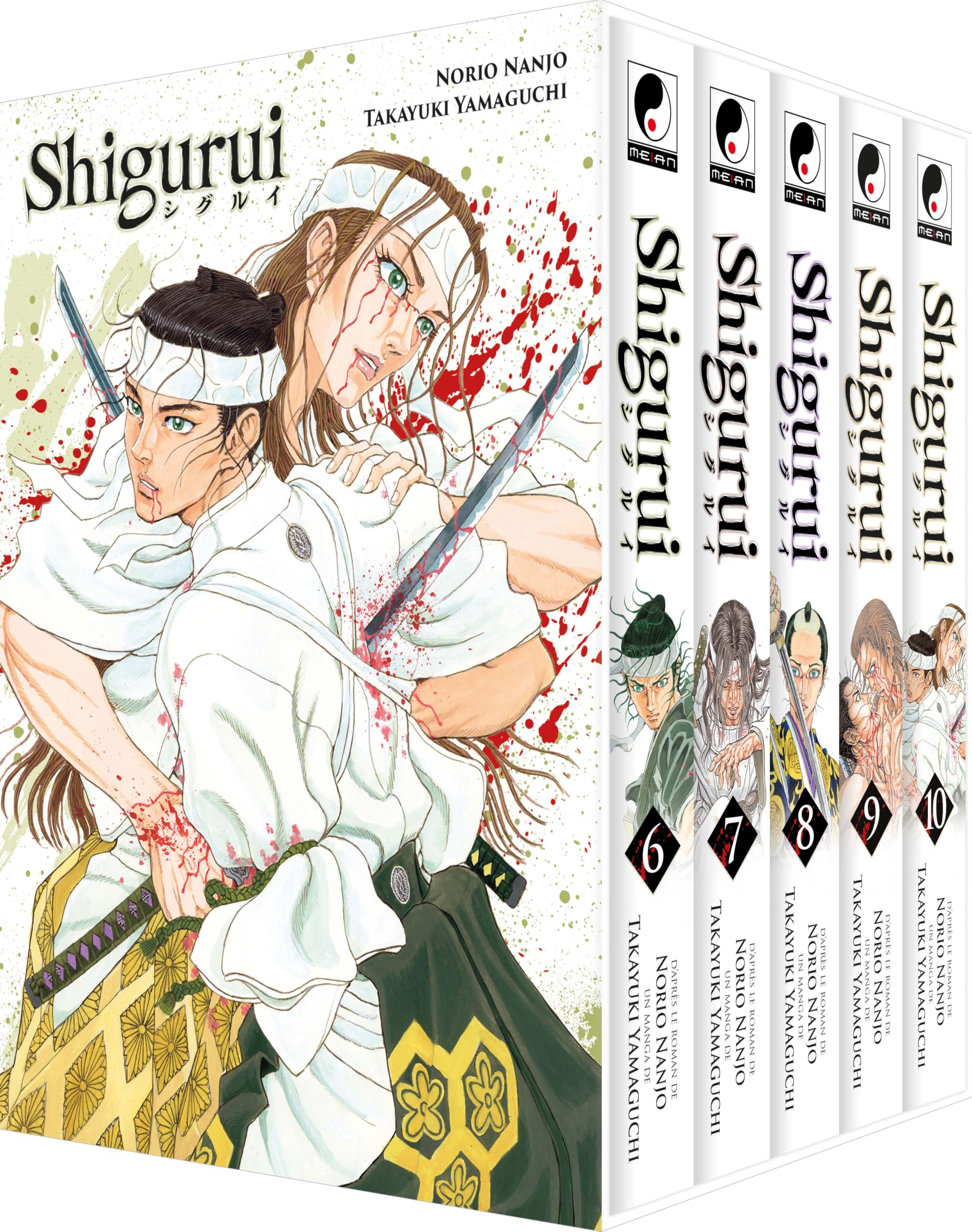 Coffret Partie 2 (tomes 6 à 10)