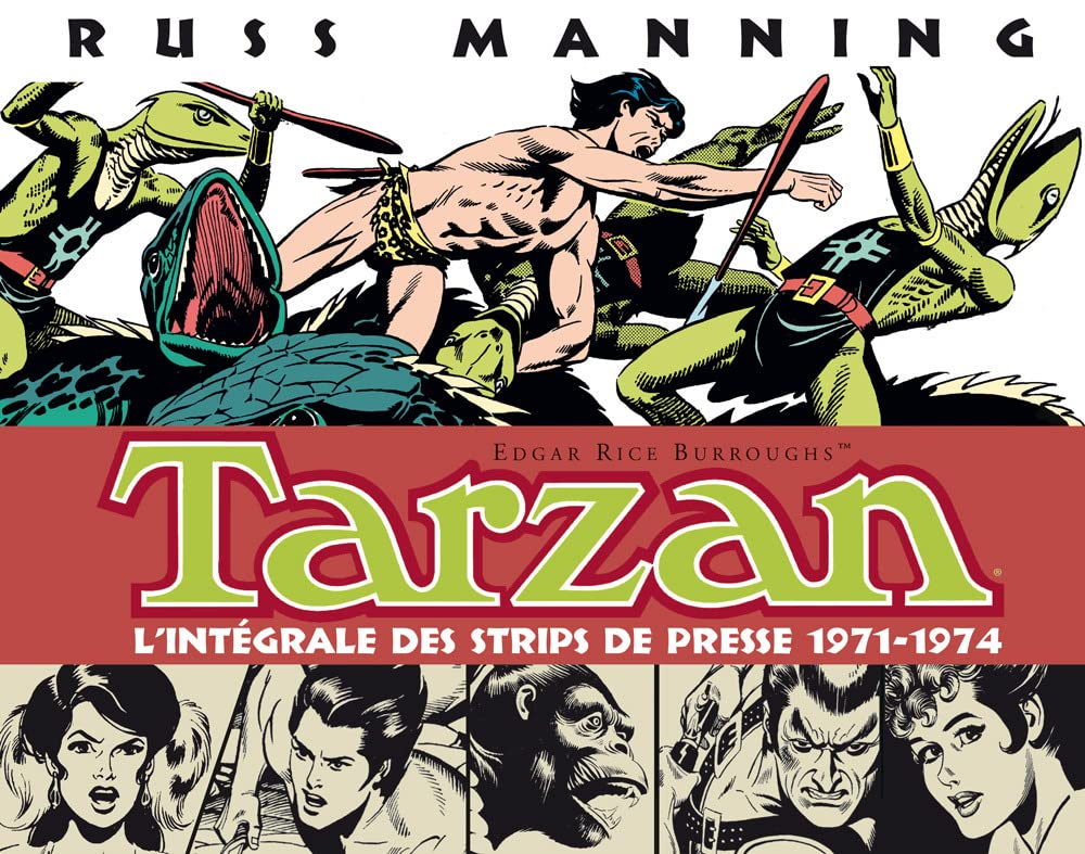 Tarzan (3) : L'intégrale des strips de presse 1971-1974
