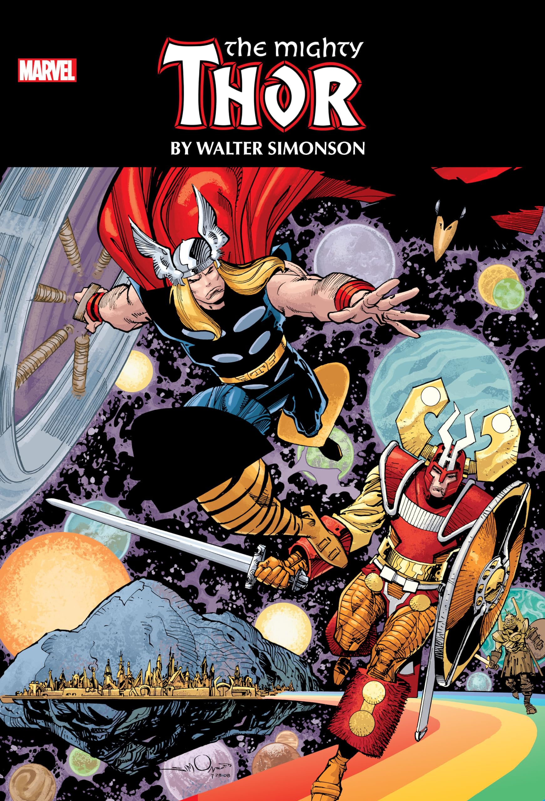THOR BY WALTER SIMONSON OMNIBUS SIMONSON THOR & BALDER THE BRAVE COVER [NEW PRIN TING 2]