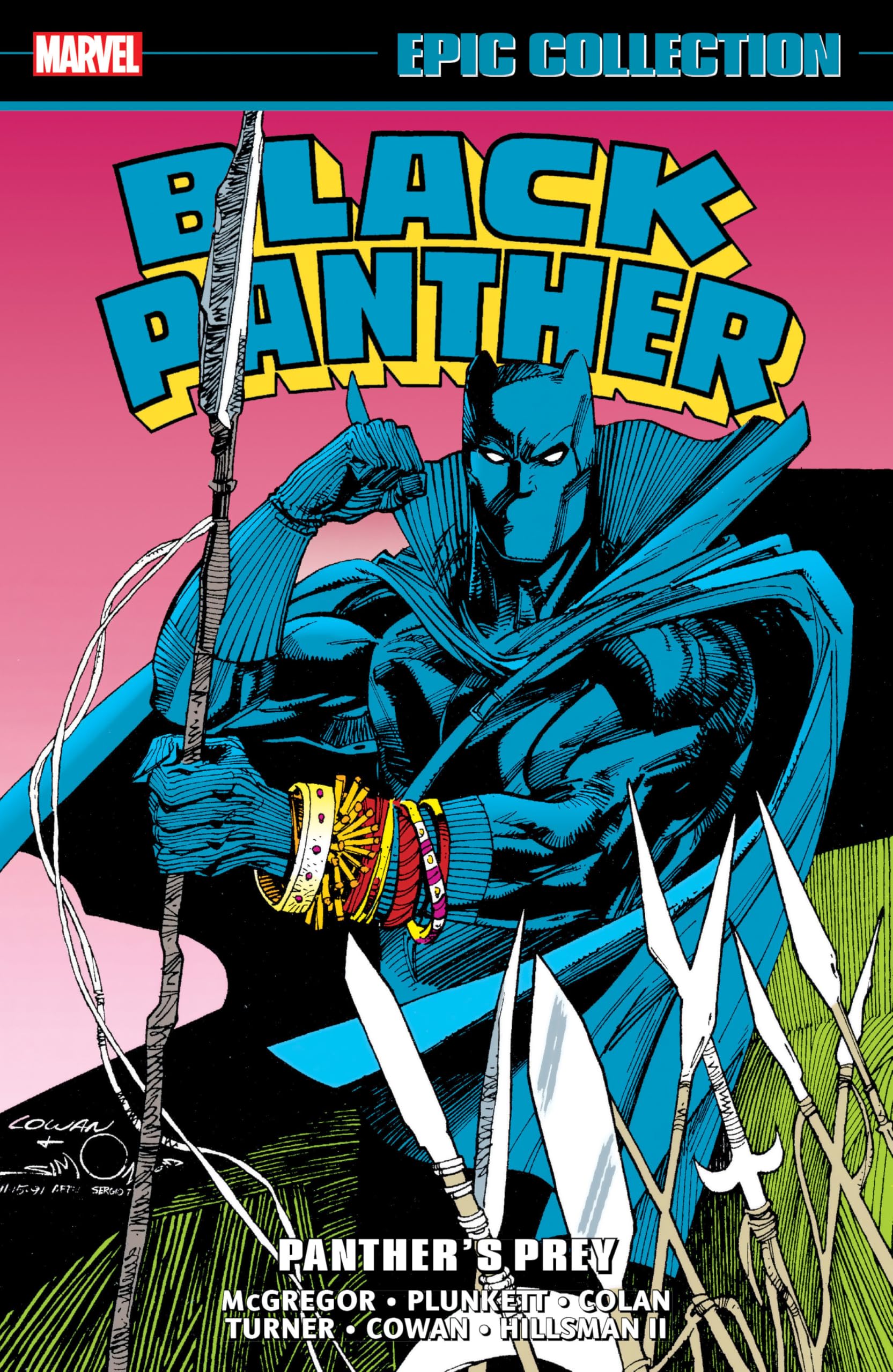 Black Panther: Panther'S Prey Omnibus Denys Cowan Cover