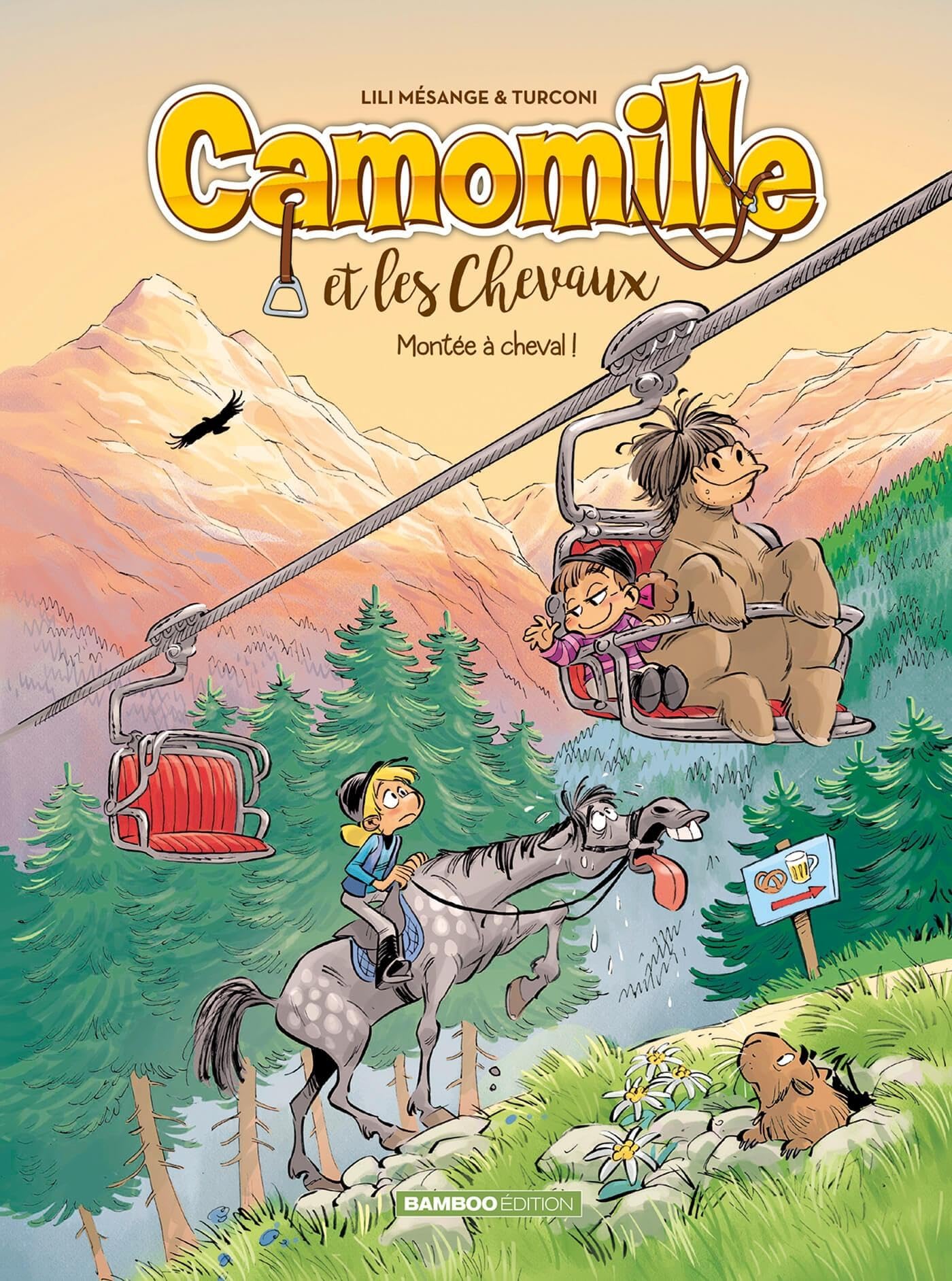 Camomille et les chevaux