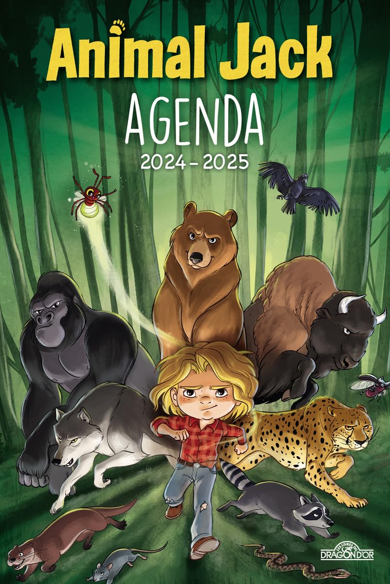 Agenda 2024-2025 – Avec des jeux et des extraits de bandes dessinées – Dès 7 ans
