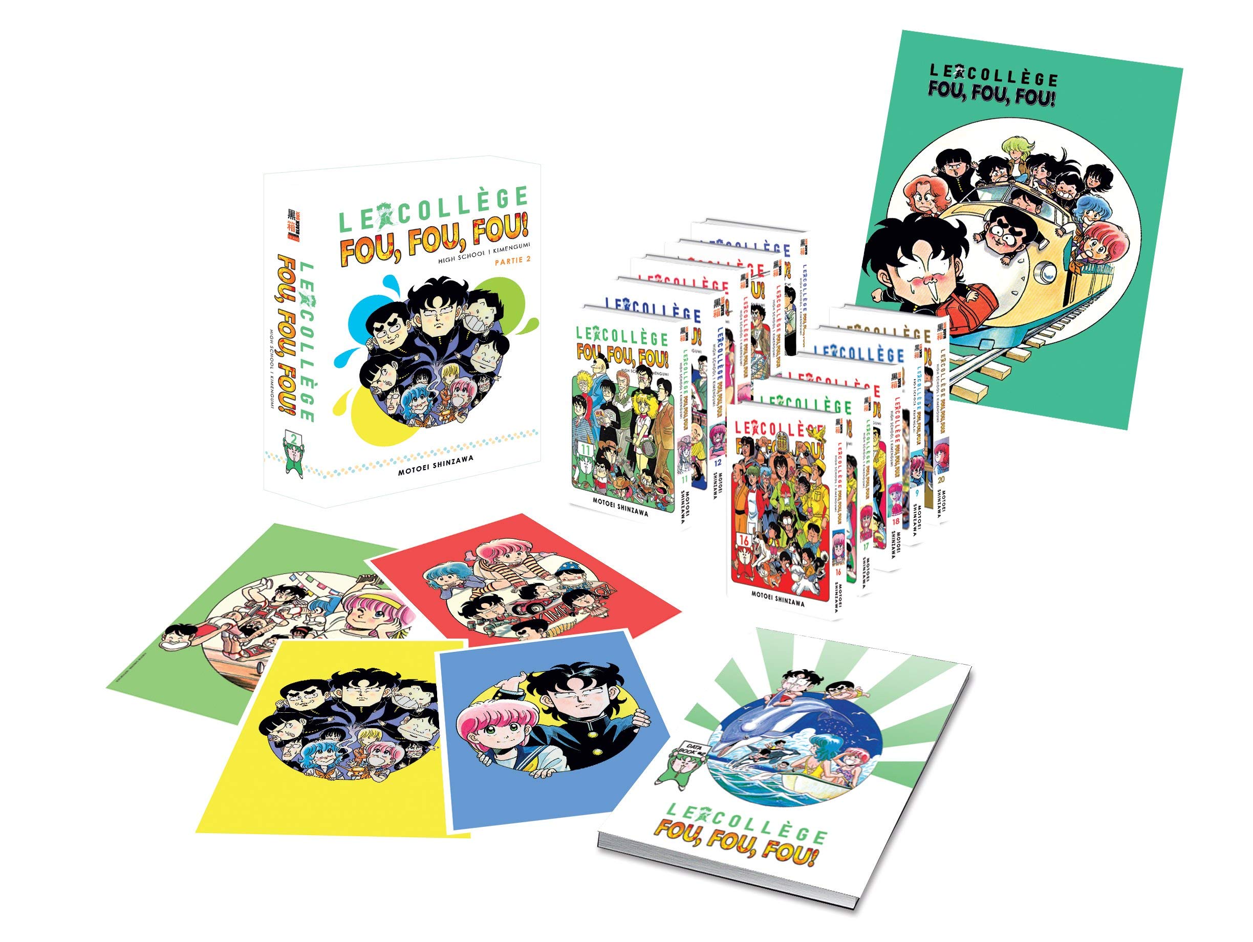 Le Collège Fou Fou Fou - Partie 2 (tomes 11 à 20) - Coffret Collector Limité