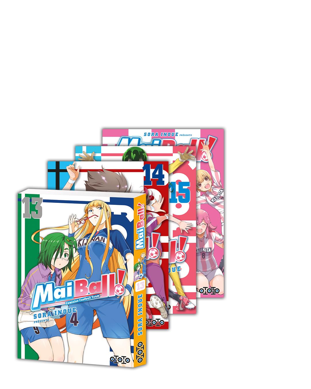 Pack Mai Ball T13 à T16 ( 4ex pour le prix de 2ex )