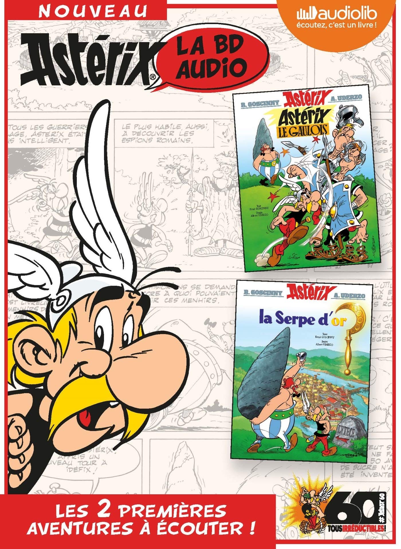 Astérix le Gaulois / Astérix - La Serpe d'or: Livre audio 2 CD audio