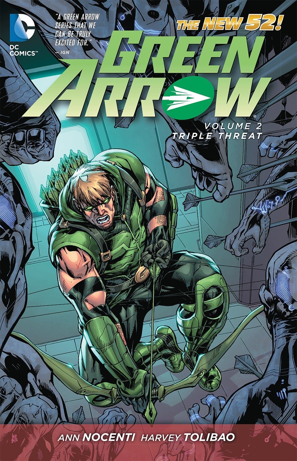 Green Arrow Vol. 2: Triple Threat (The New 52).