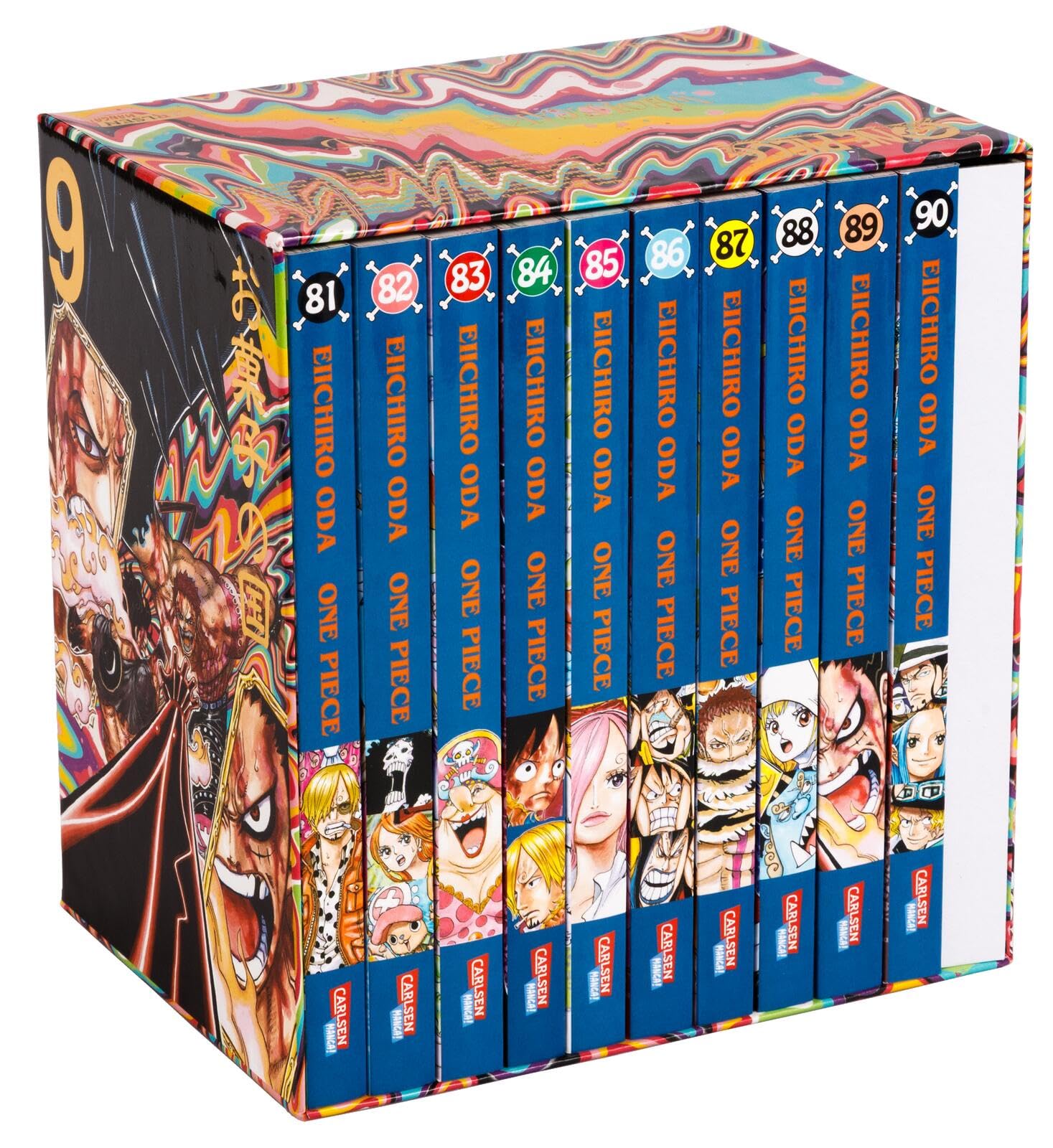 Whole Cake Island (inklusive Band 81-90): Der neunte Sammelschuber des weltweit beliebten Manga ONE PIECE - ein perfektes Set für Fans und Neulinge!