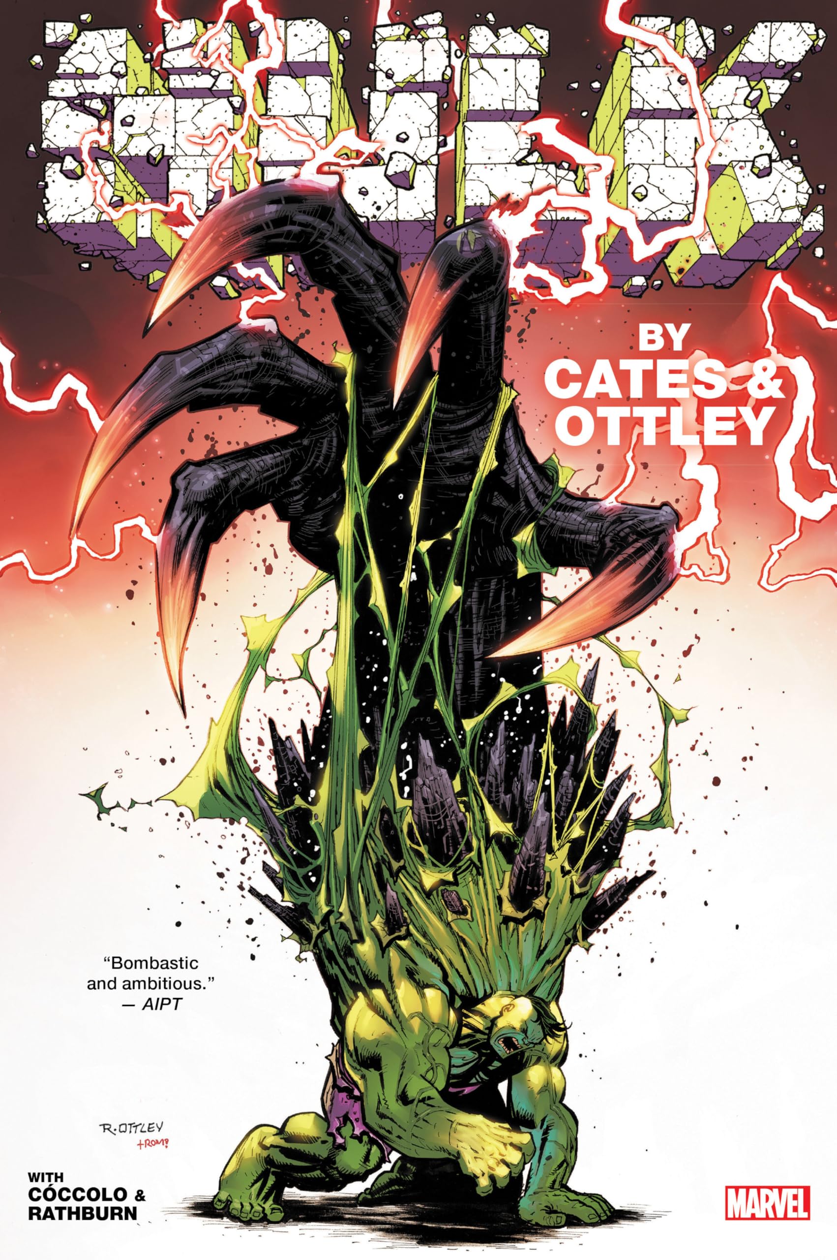 HULK BY CATES & OTTLEY OMNIBUS RYAN OTTLEY TITAN COVER