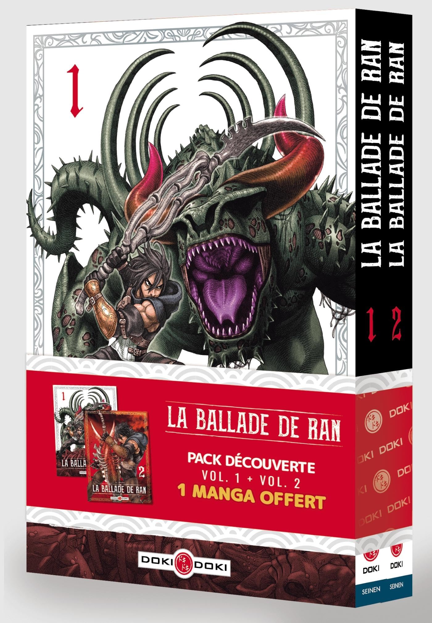 pack promo vol. 01 et vol.02 - édition limitée