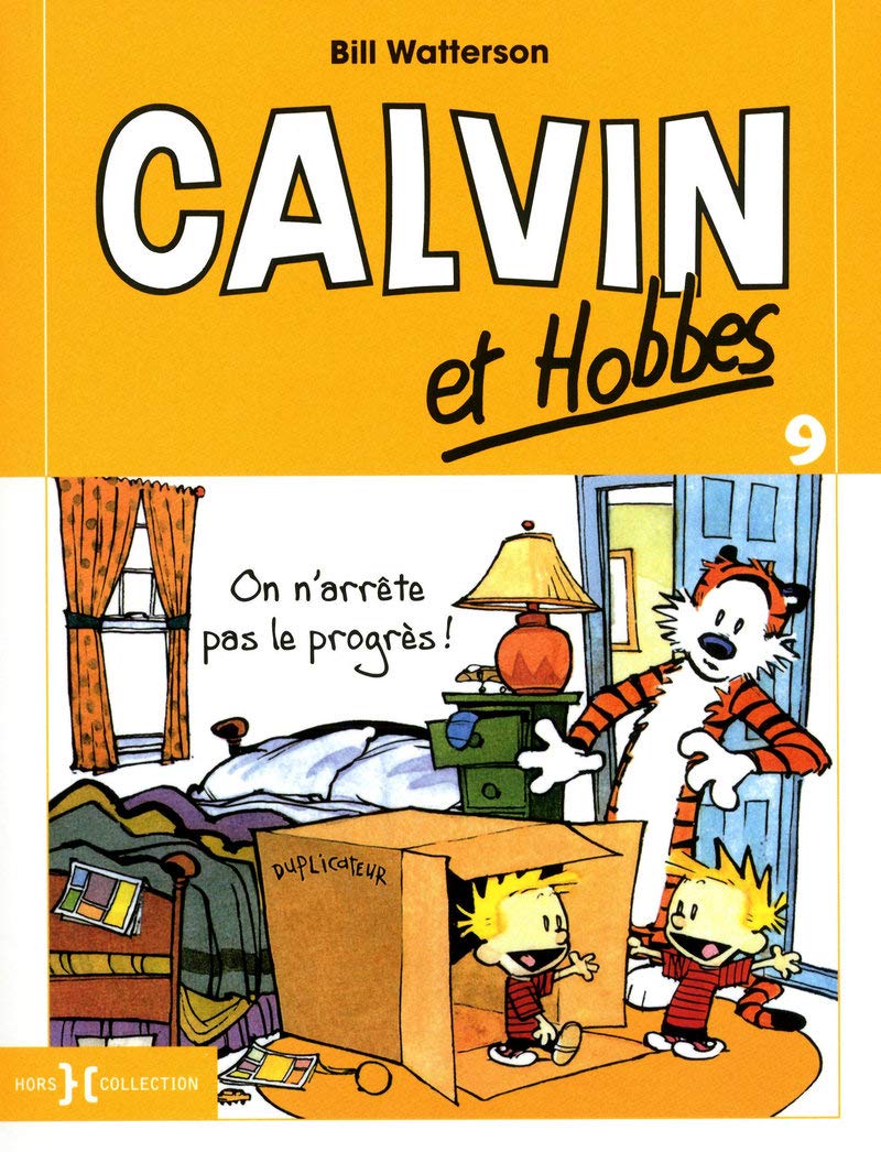 Calvin et Hobbes - T9 petit format: On n'arrête pas le progrès ! (9)