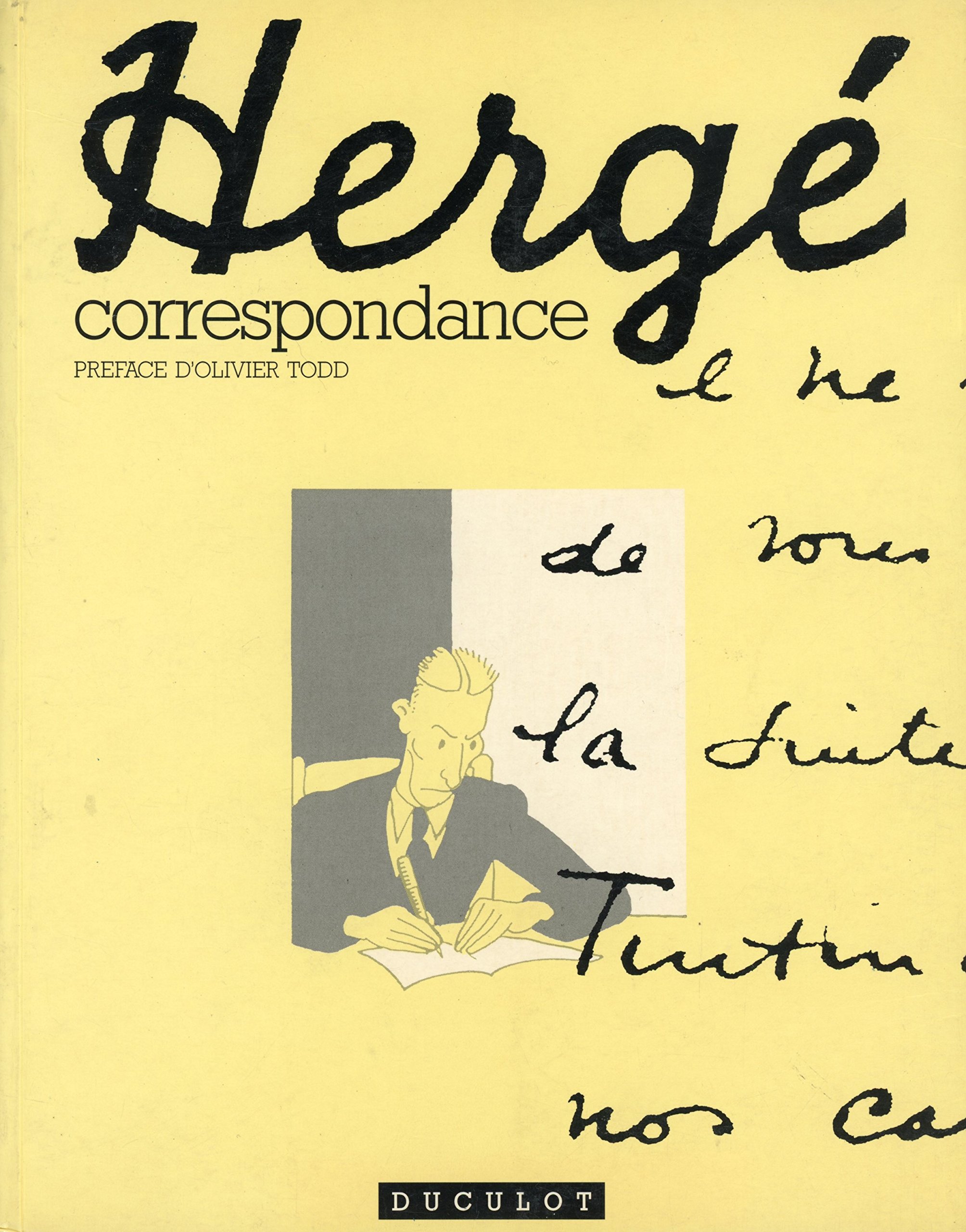 Hergé, correspondance