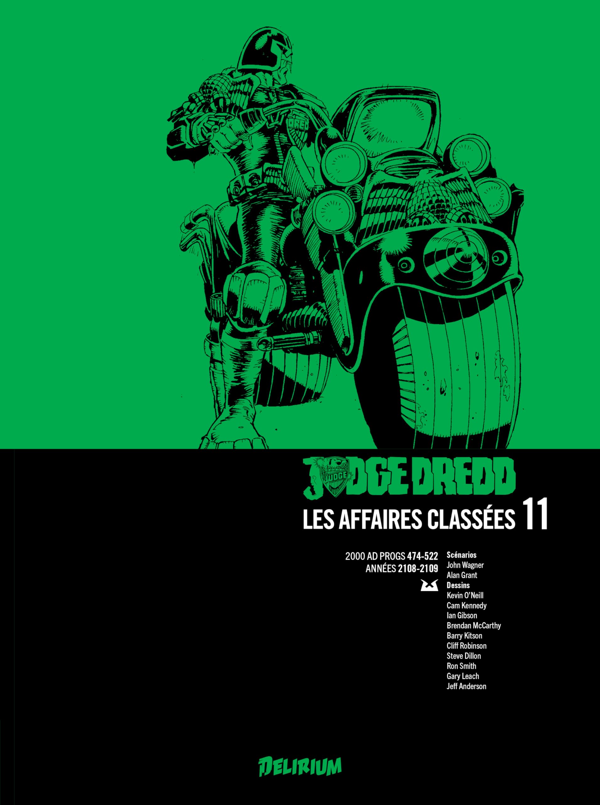 Judge Dredd, Affaires Classées