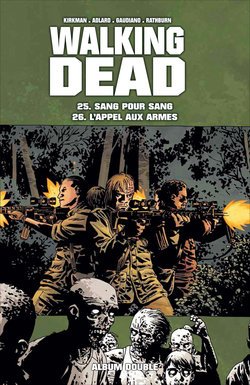 Walking Dead intégrale des tomes 17 à 26, en 5 doubles albums