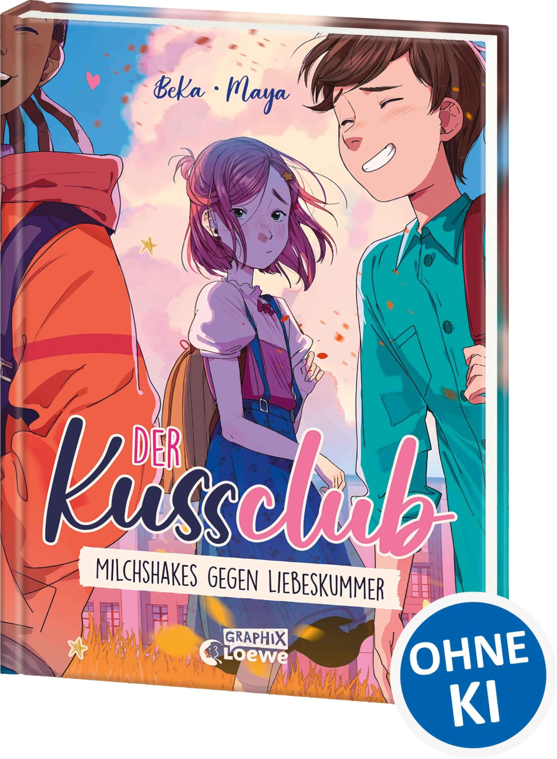 Milchshakes gegen Liebeskummer: Freundschaft ist stärker als Liebeskummer - Perfektes Comic-Buch für Pre-Teens