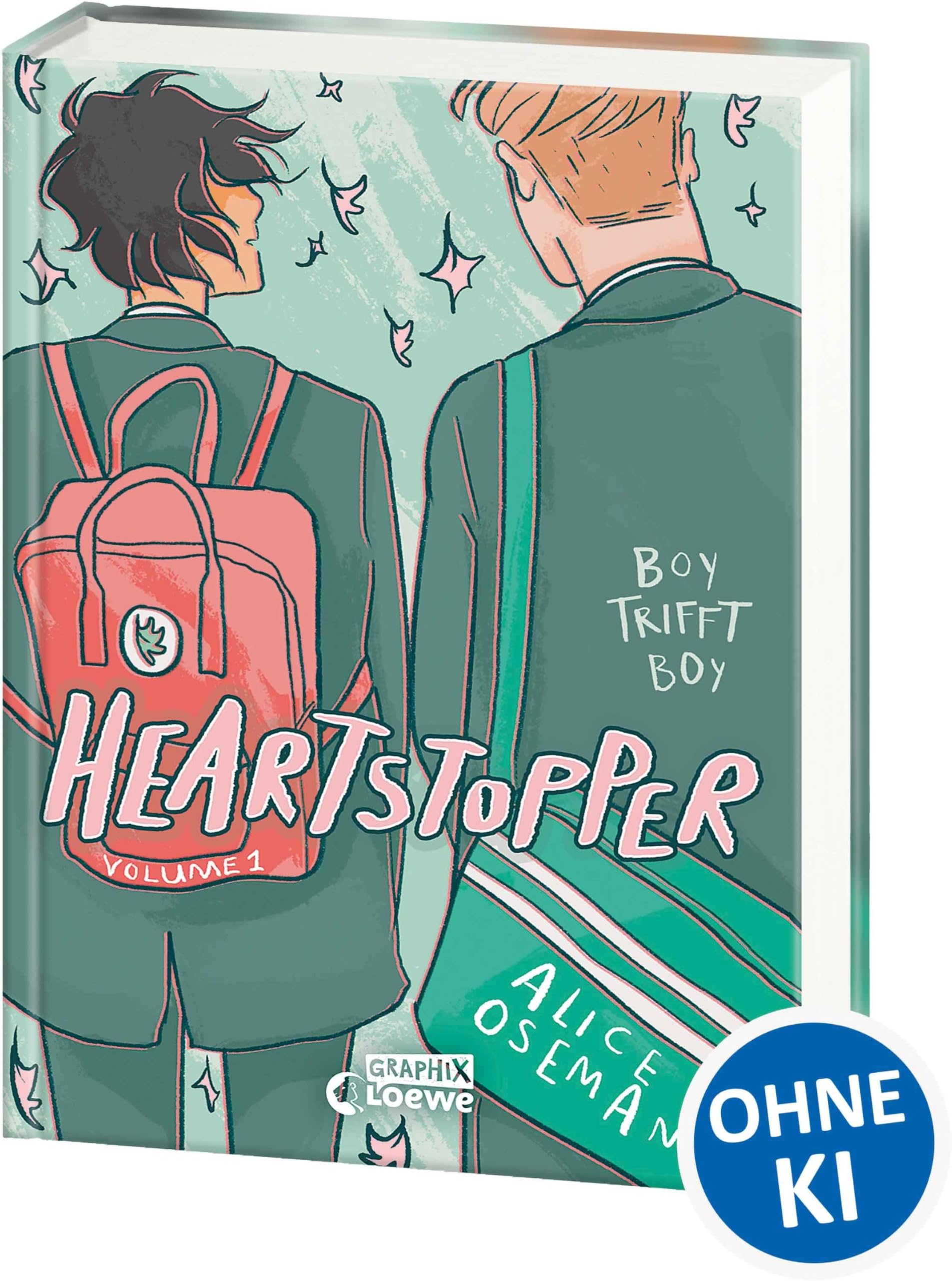 Heartstopper Volume 1 (deutsche Hardcover-Ausgabe): Boy trifft Boy - Das Buch zum Netflix Serien-Hit - Entdecke die schönste Liebesgeschichte des Jahres - ausgezeichnet mit dem Lesekompass 2023