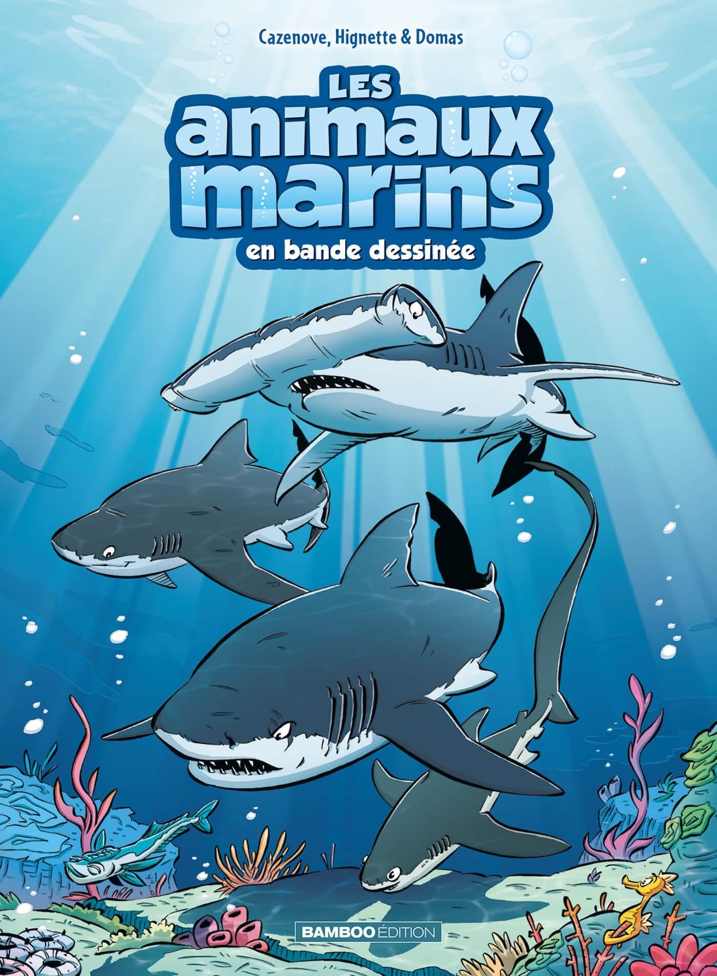 Les Animaux marins en BD