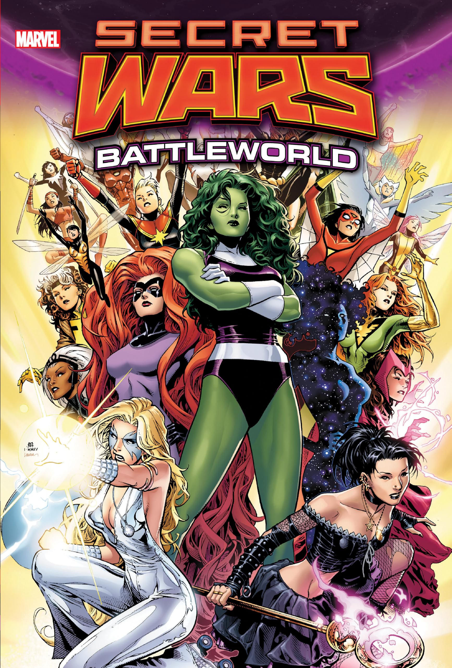 SECRET WARS: BATTLEWORLD OMNIBUS VOL. 1 JIM CHEUNG COVER