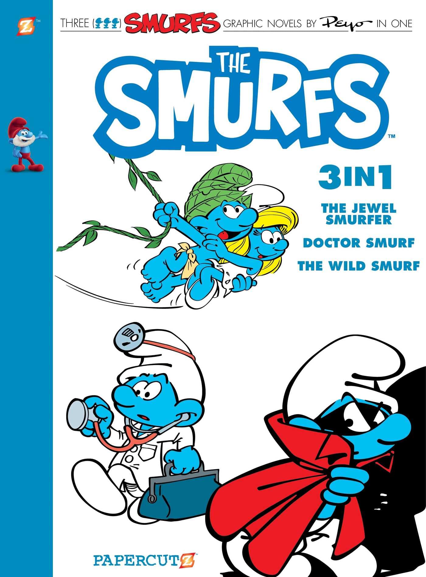 Collecting "The Jewel Smurfer," "Doctor Smurf," and "The Wild Smurf" (Volume 7)
